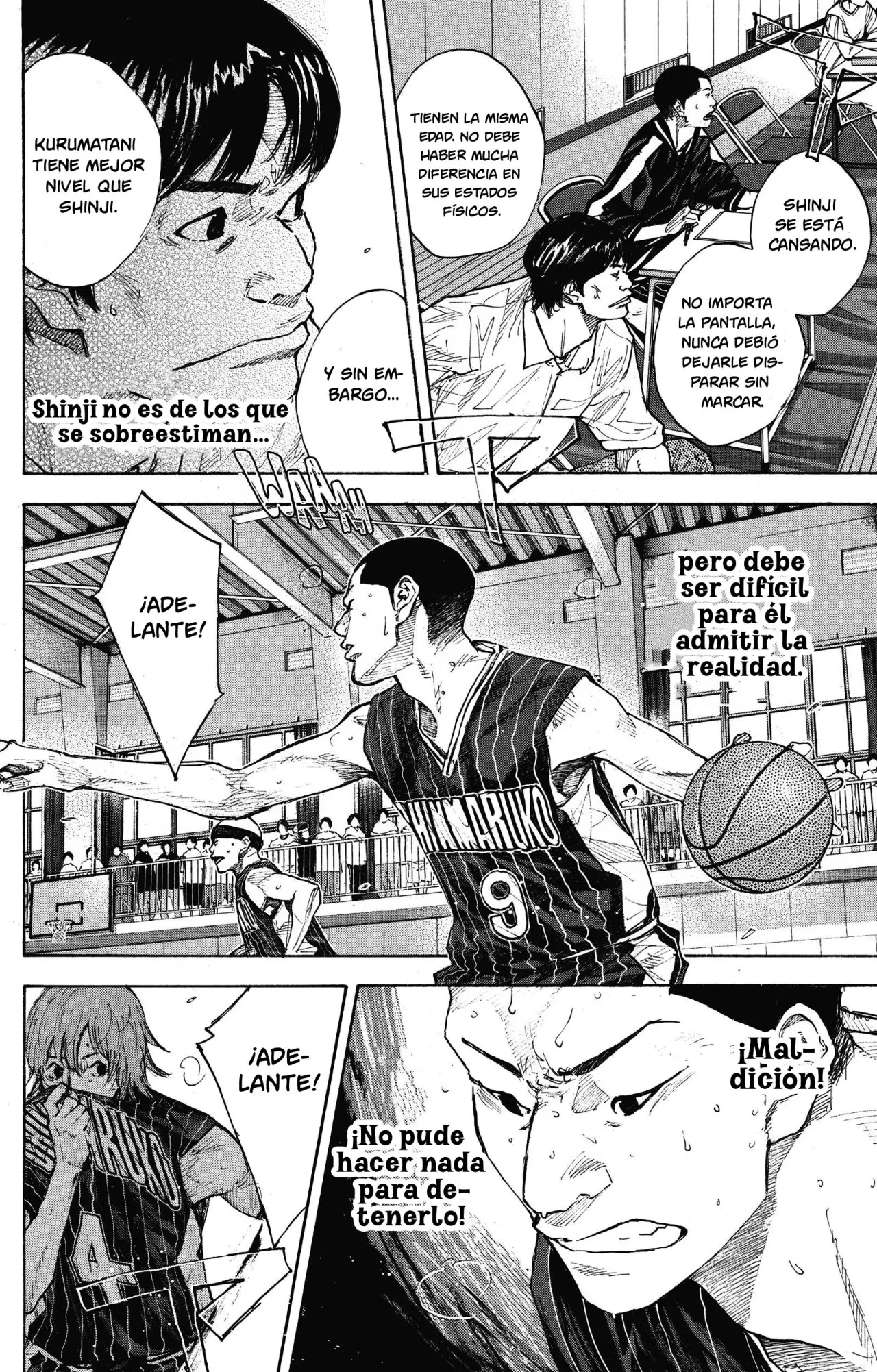 Ahiru no Sora capítulo 250, página 18