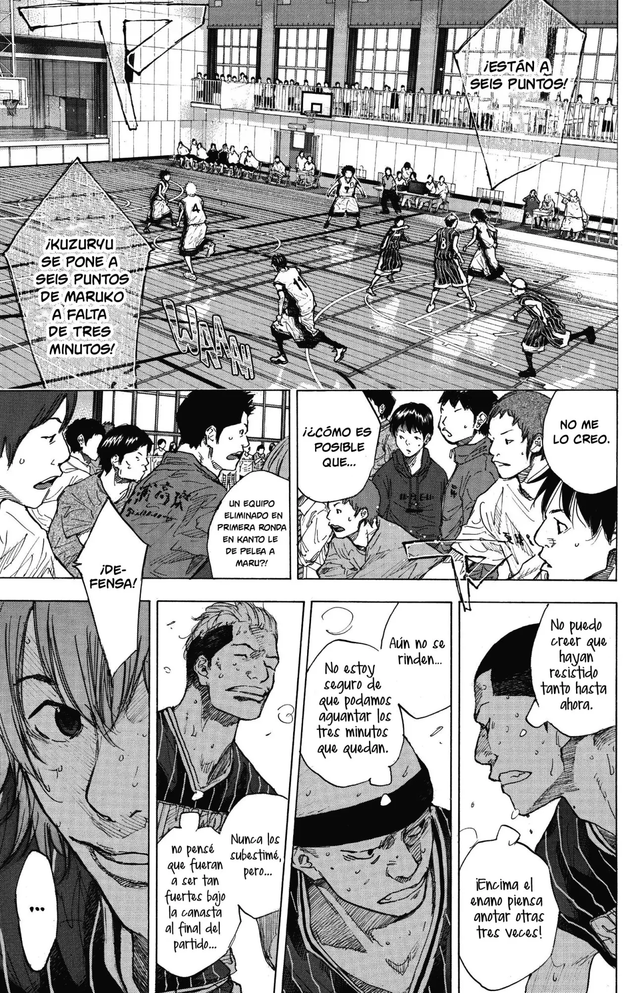 Ahiru no Sora capítulo 250, página 33