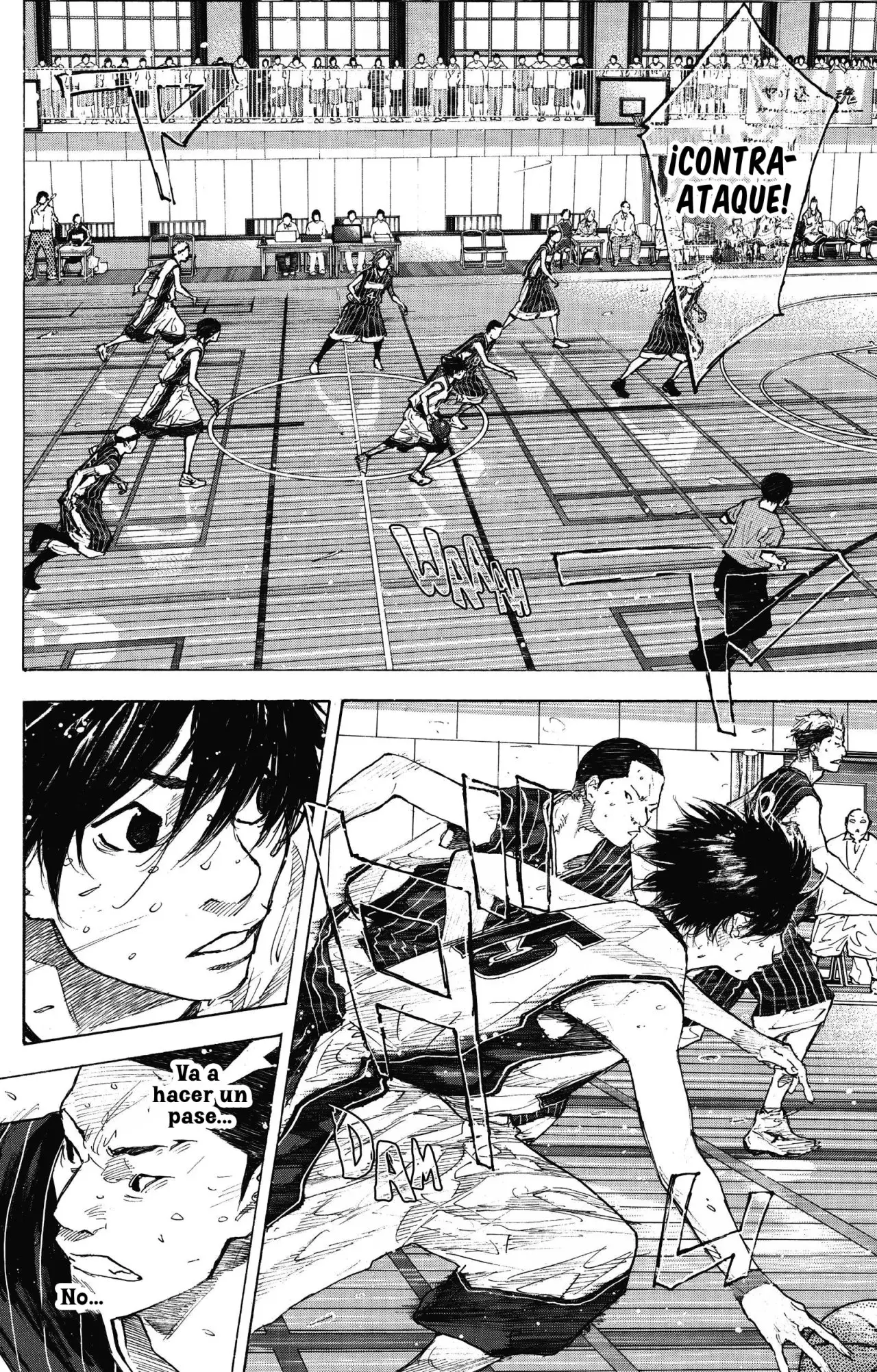 Ahiru no Sora capítulo 250, página 40