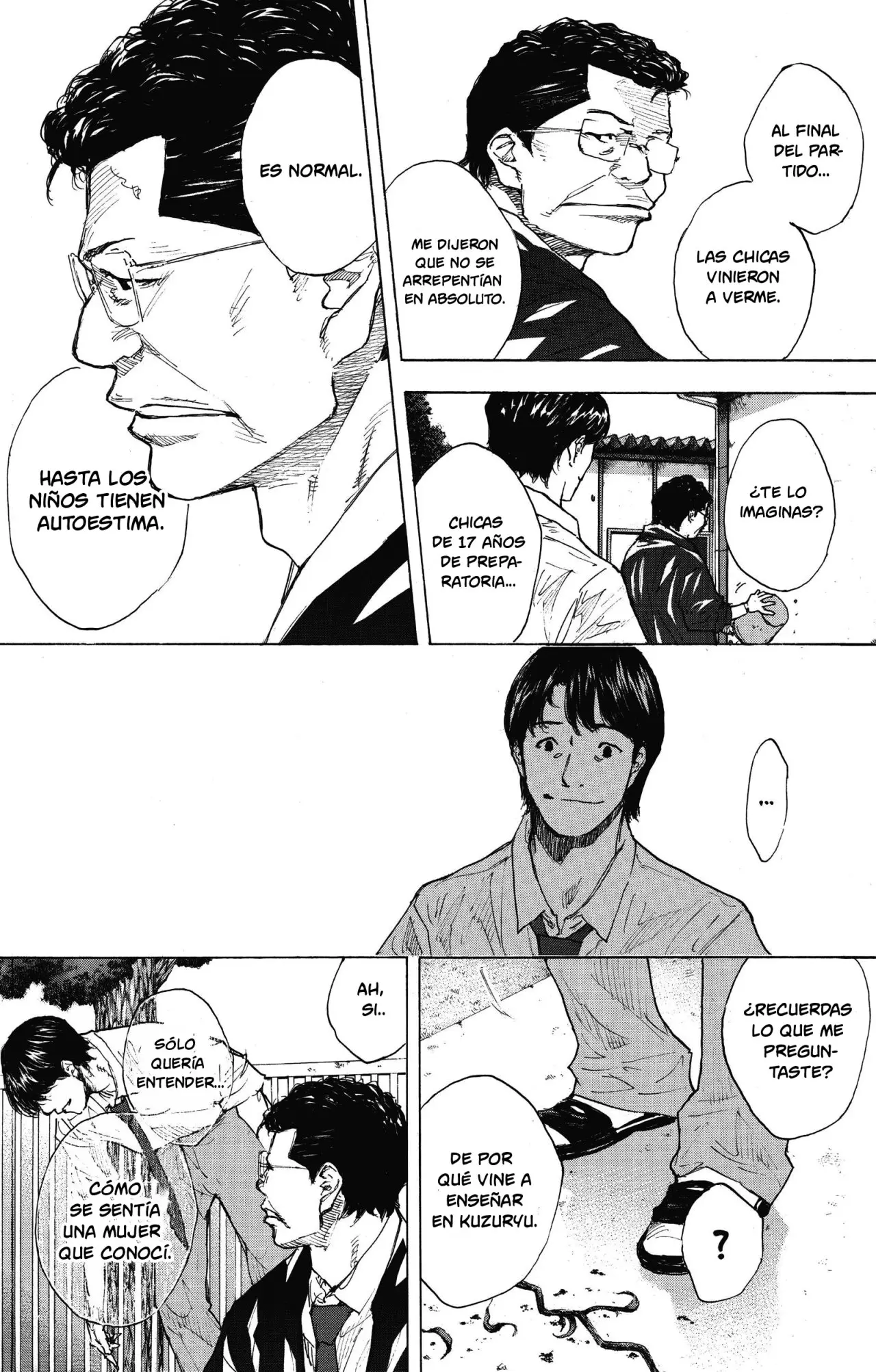 Ahiru no Sora capítulo 250, página 50