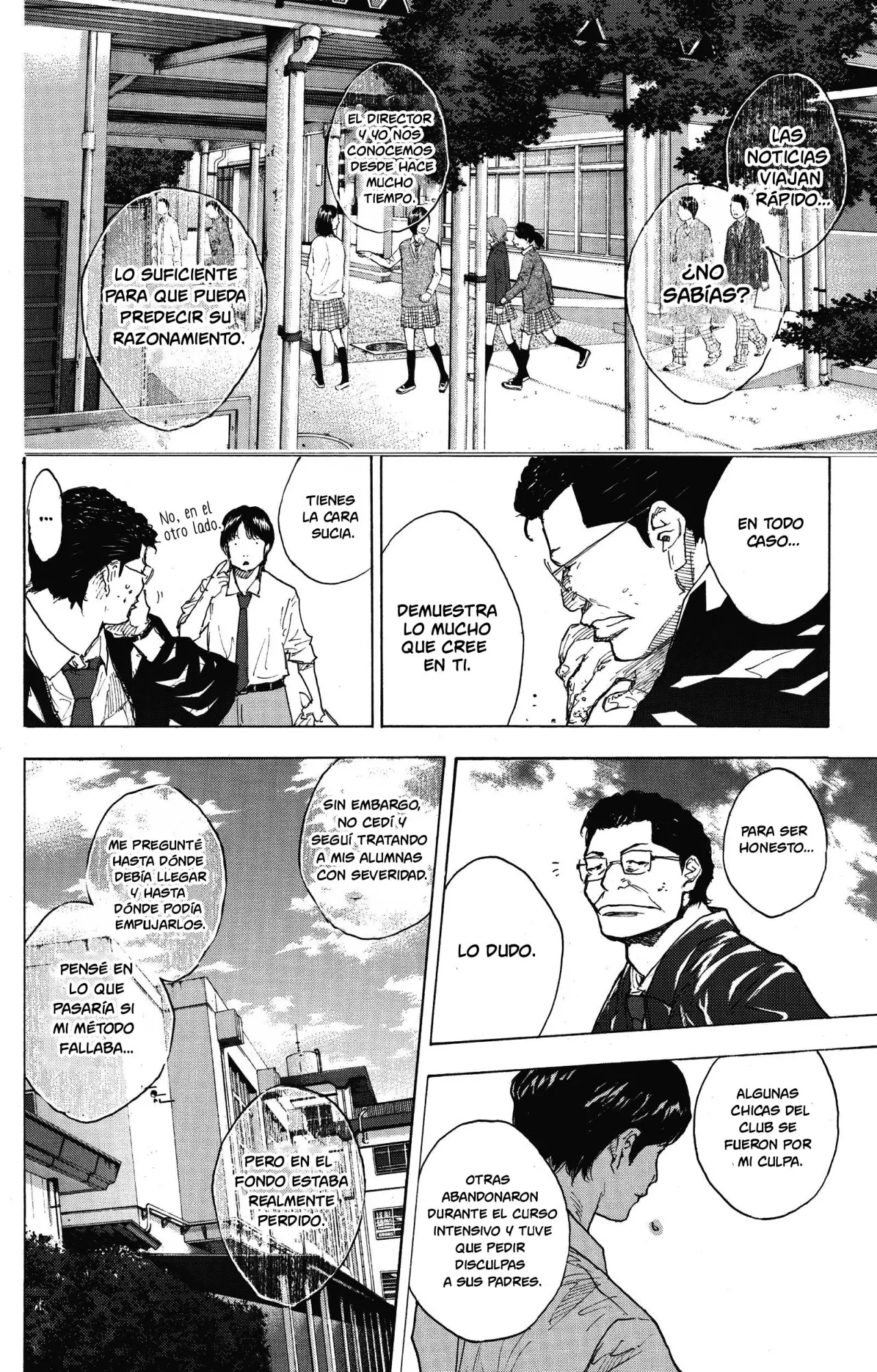 Ahiru no Sora capítulo 250, página 52