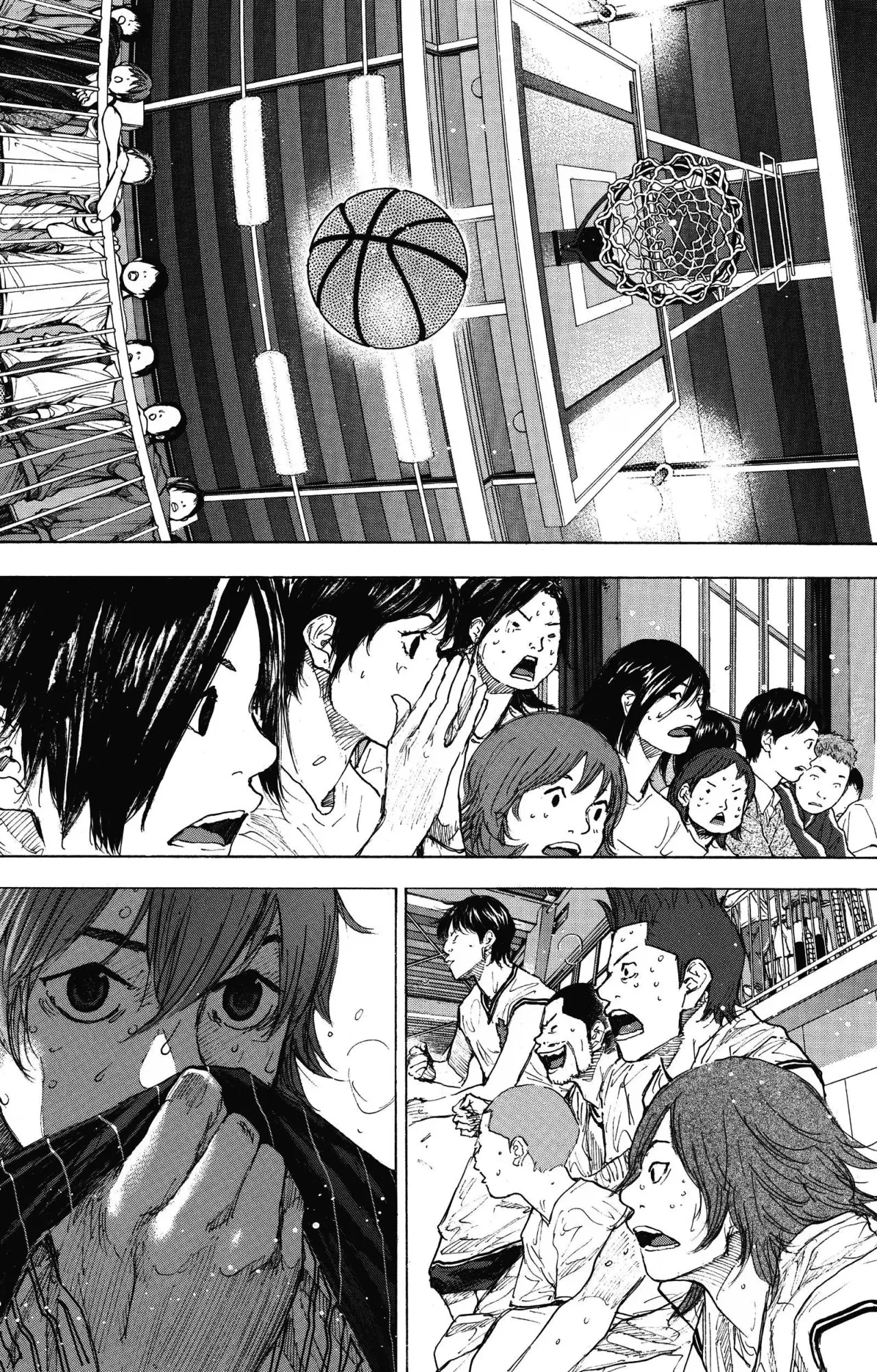 Ahiru no Sora capítulo 250, página 55