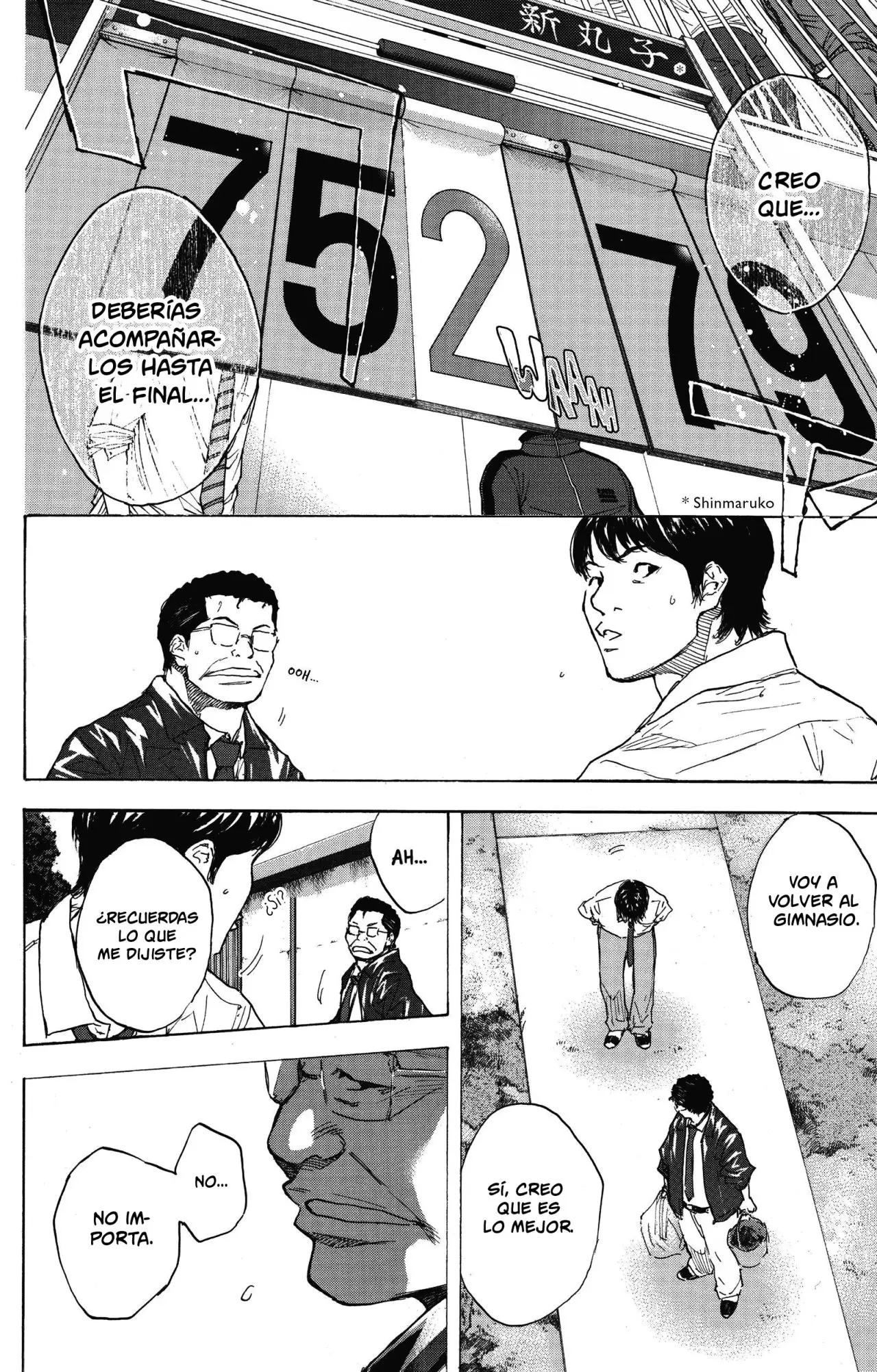 Ahiru no Sora capítulo 250, página 58