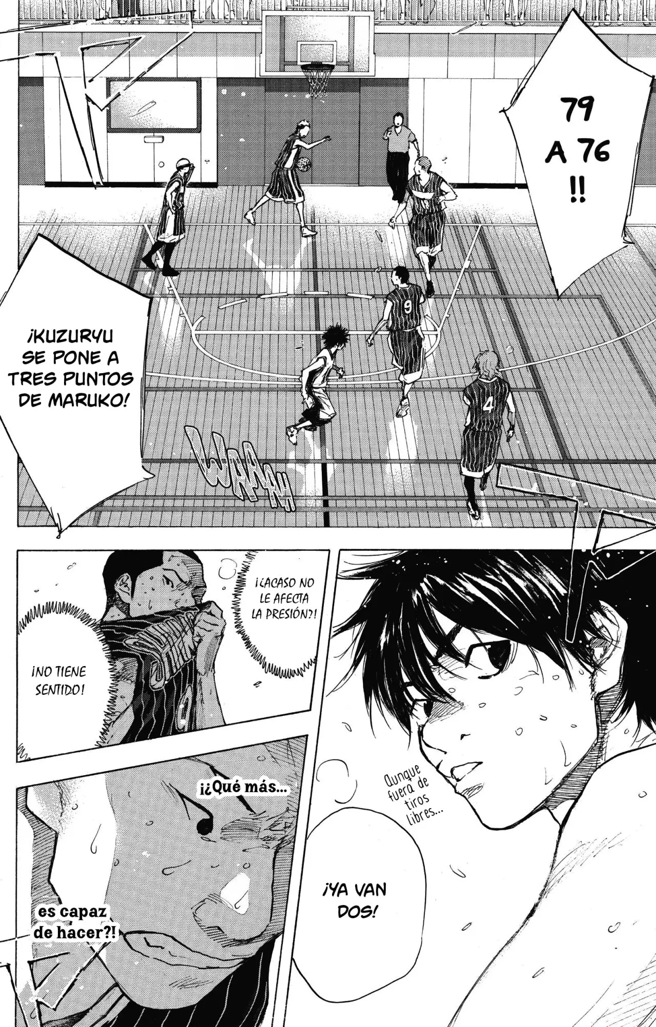 Ahiru no Sora capítulo 250, página 64