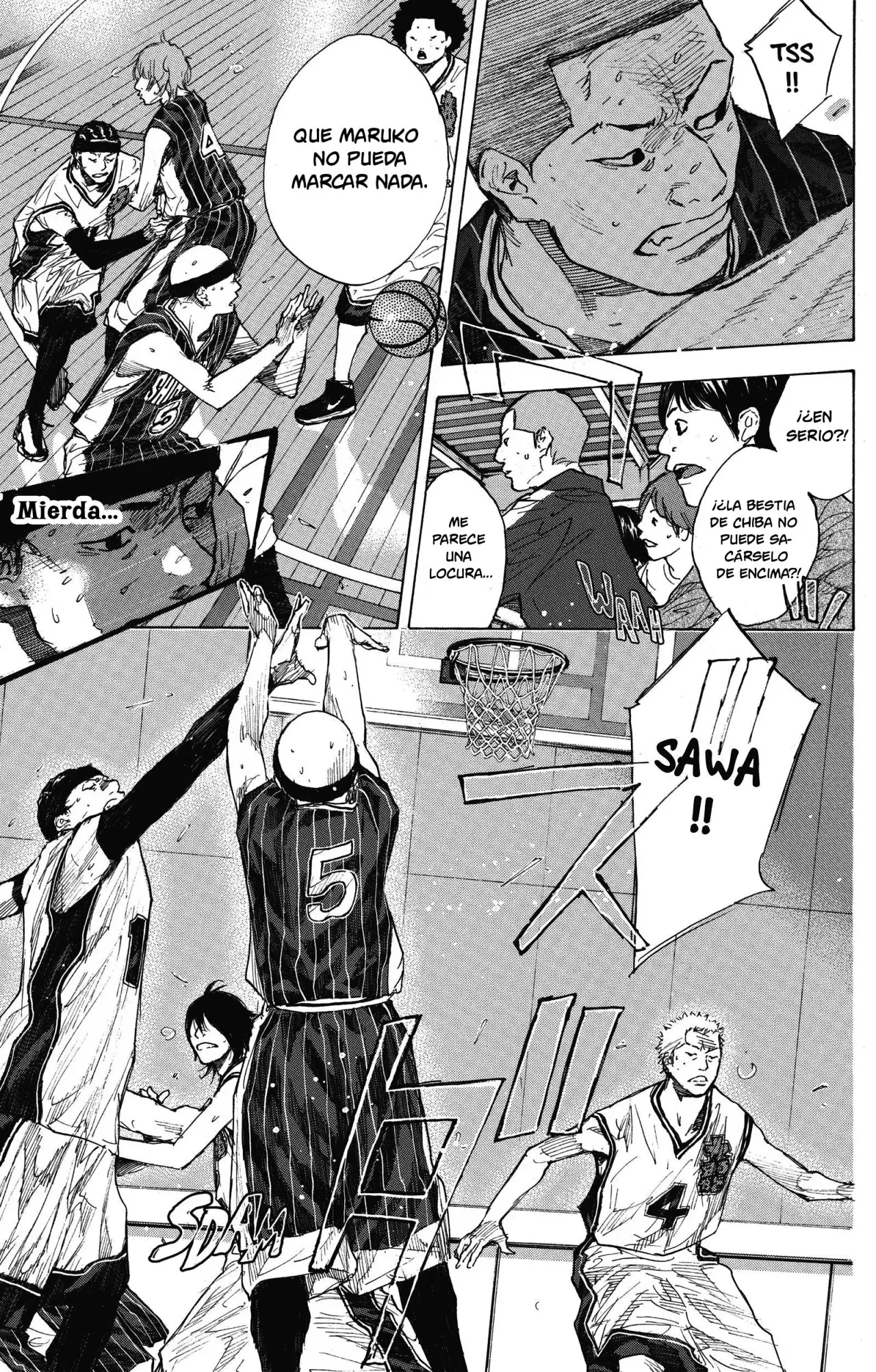 Ahiru no Sora capítulo 250, página 69