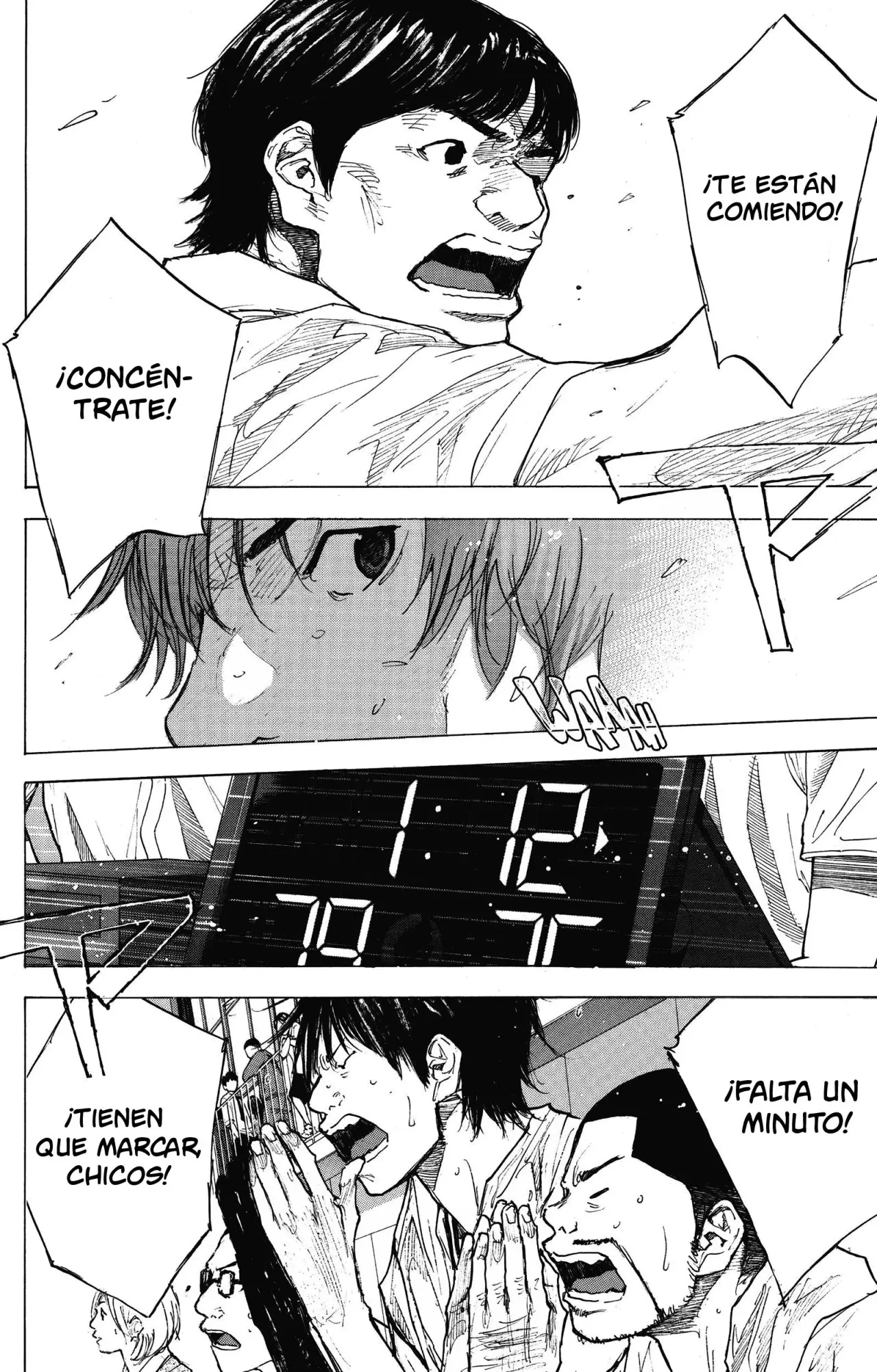 Ahiru no Sora capítulo 250, página 72