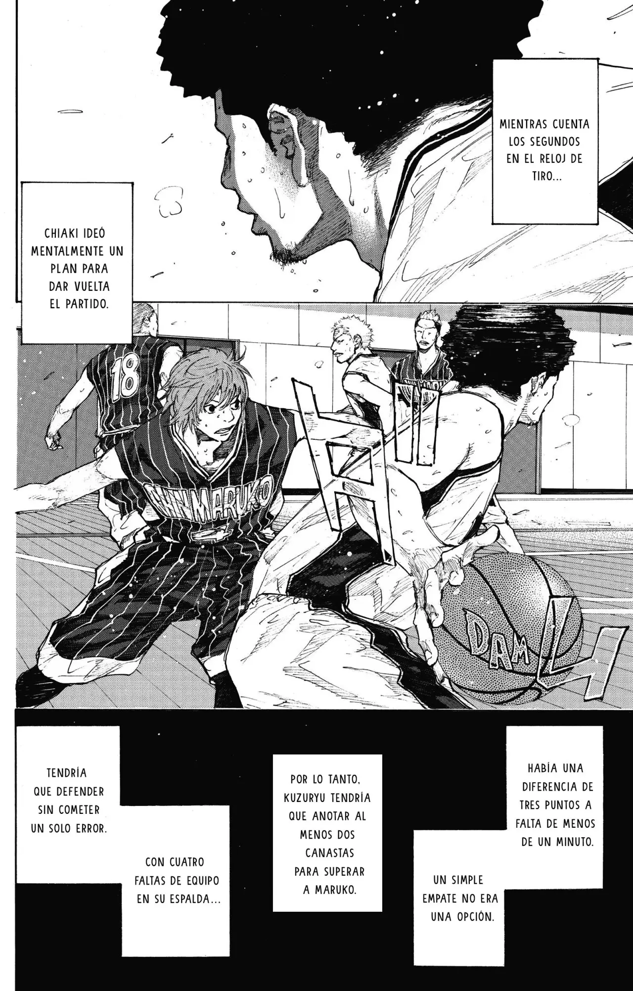 Ahiru no Sora capítulo 250, página 74