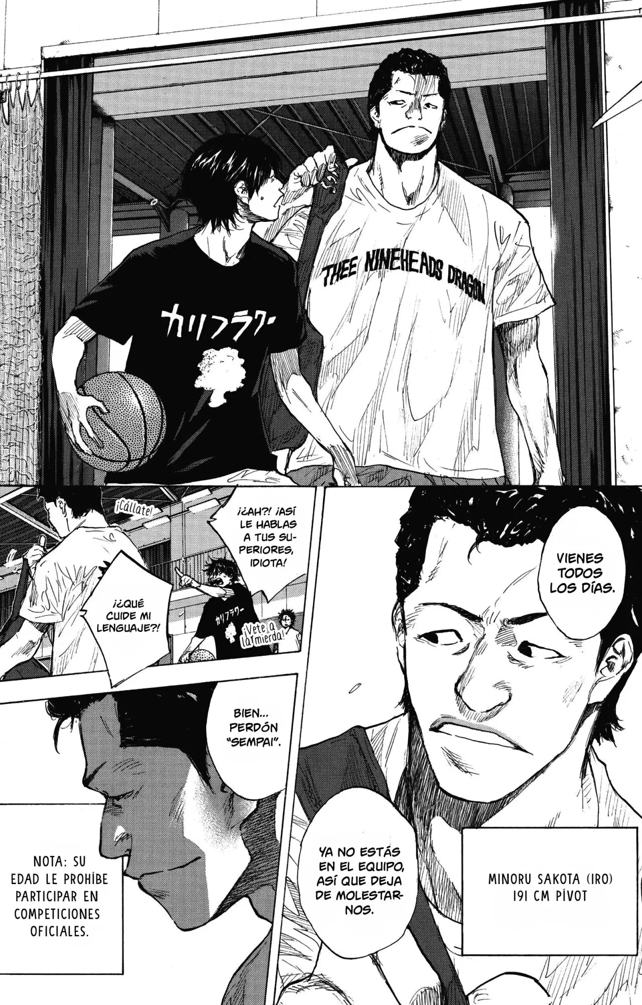 Ahiru no Sora capítulo 251, página 16