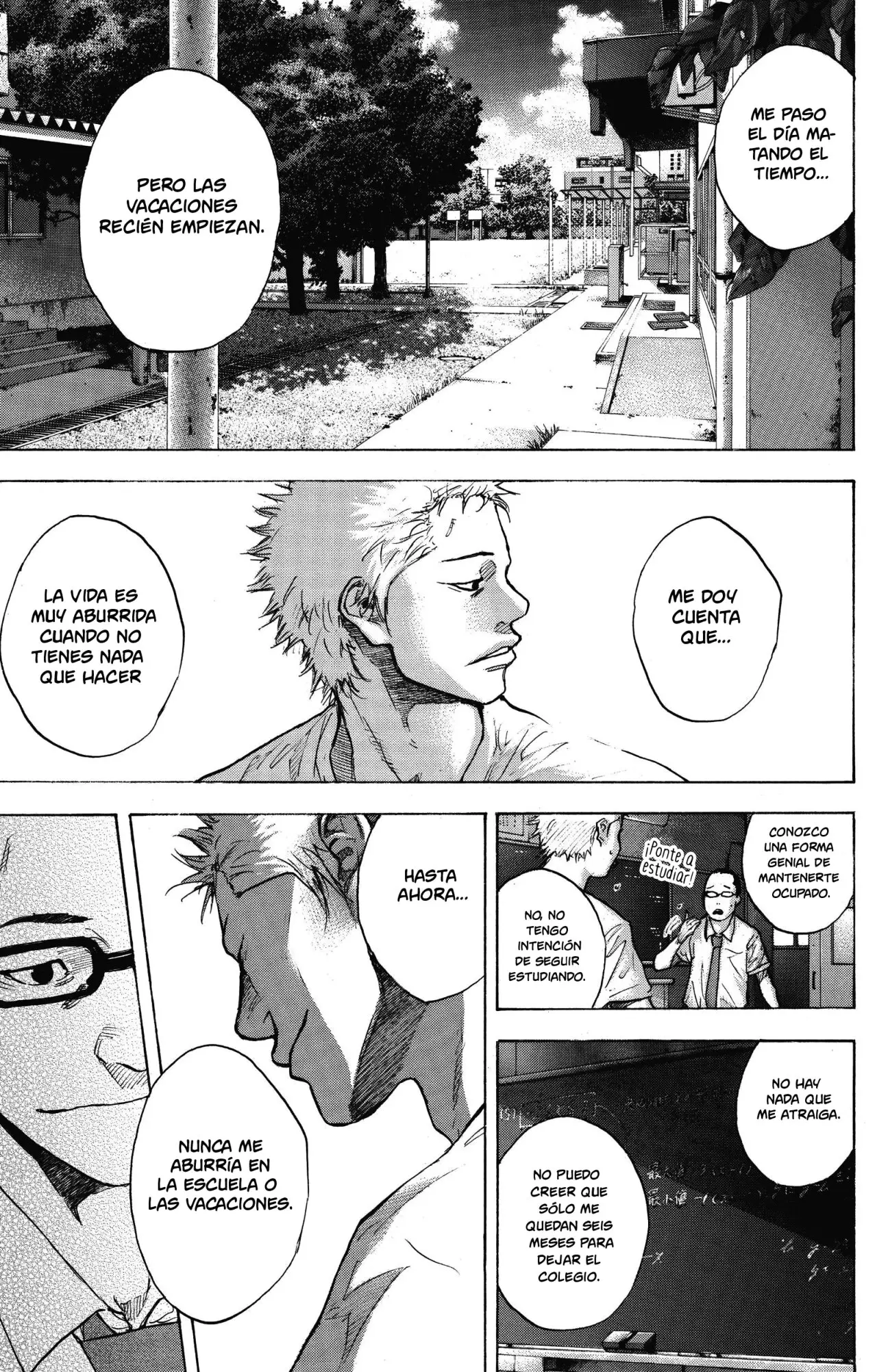 Ahiru no Sora capítulo 251, página 27