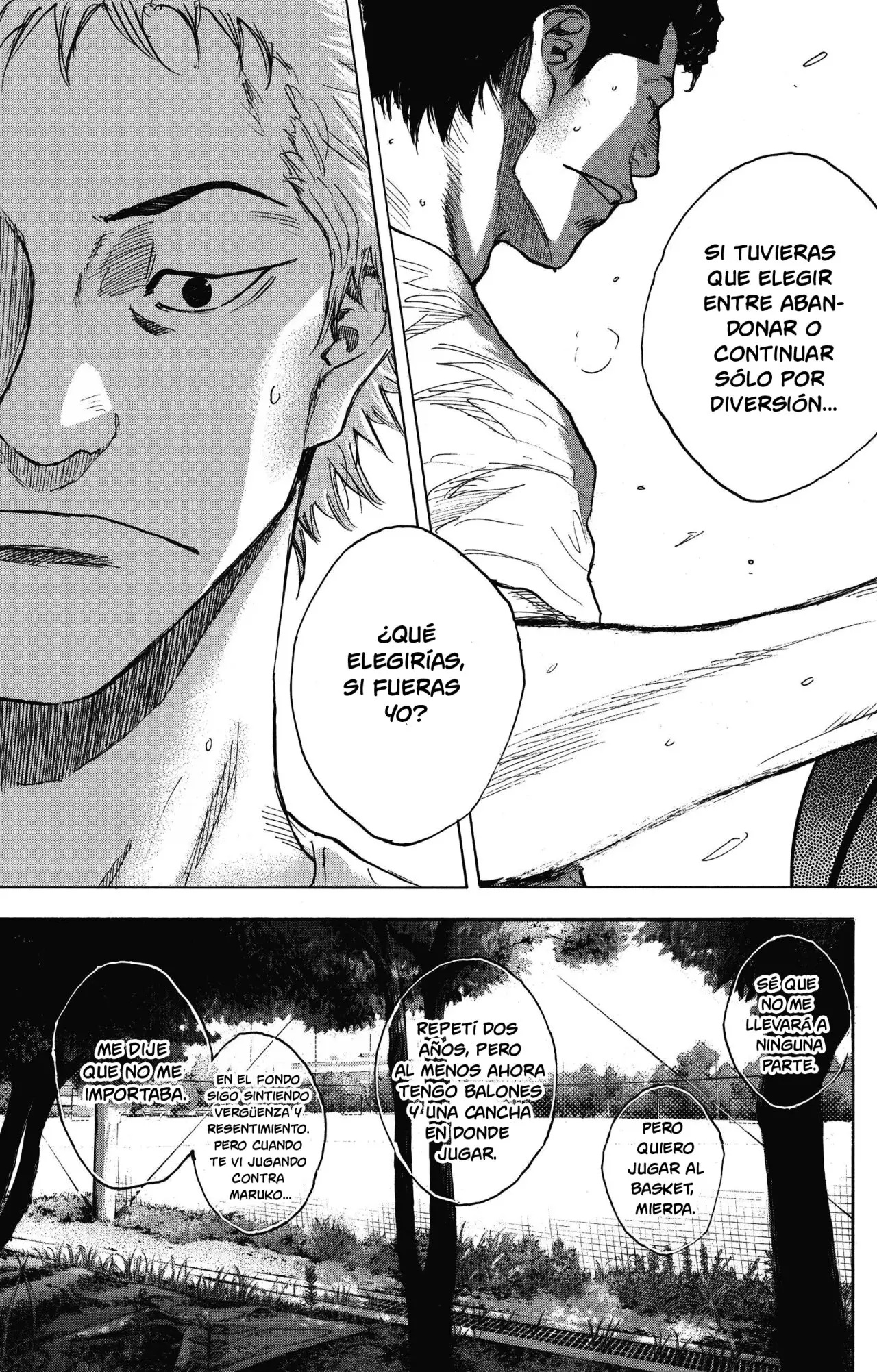 Ahiru no Sora capítulo 251, página 41