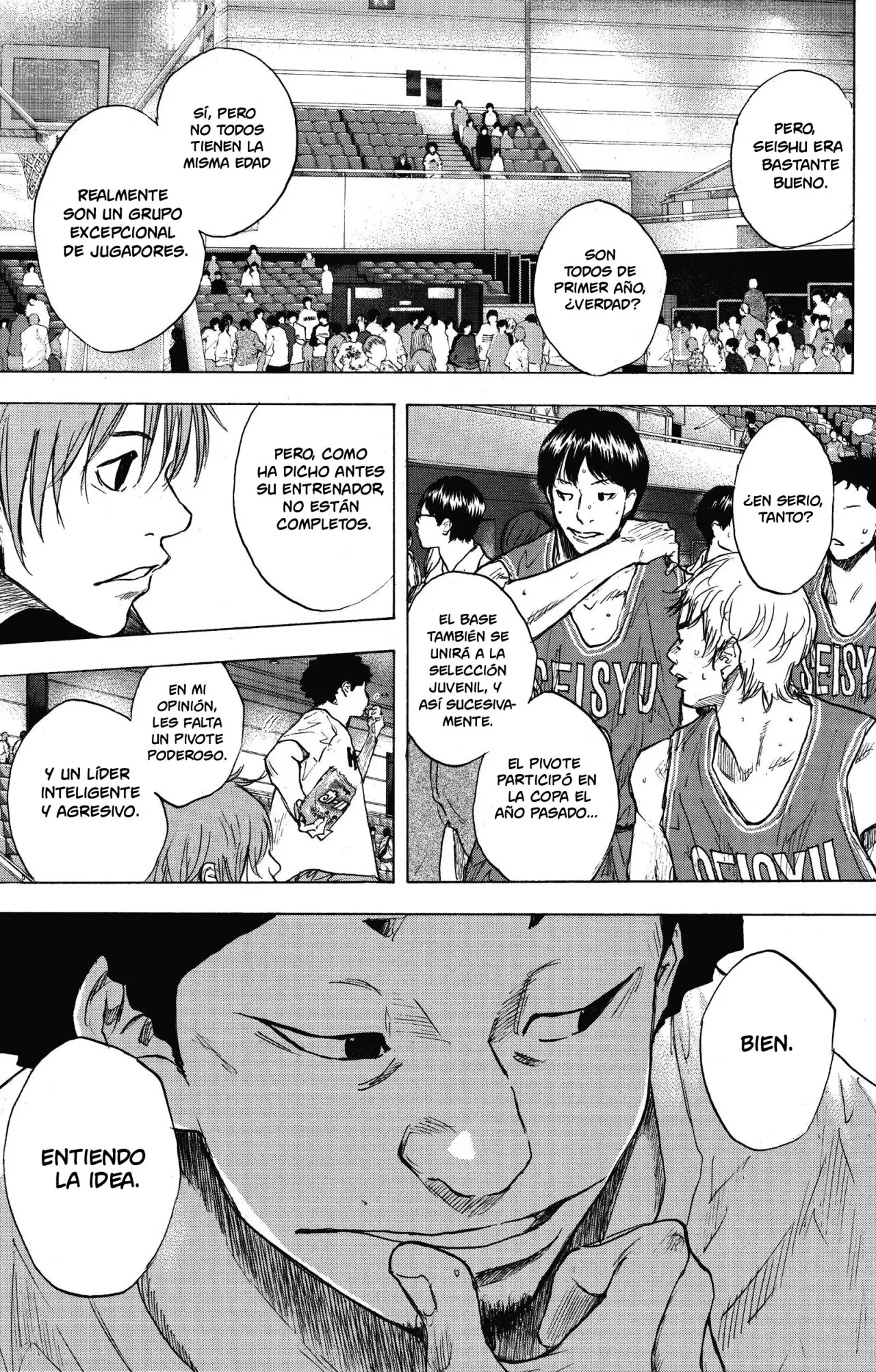 Ahiru no Sora capítulo 251, página 51