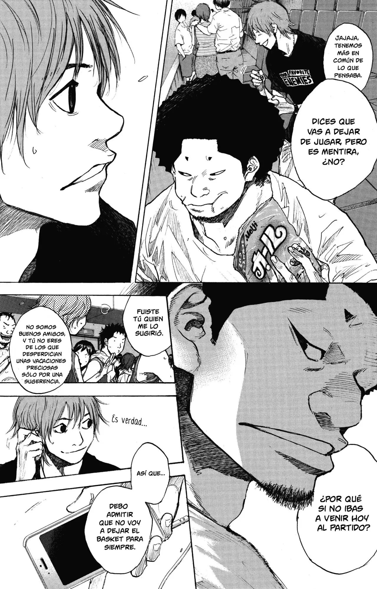 Ahiru no Sora capítulo 251, página 56