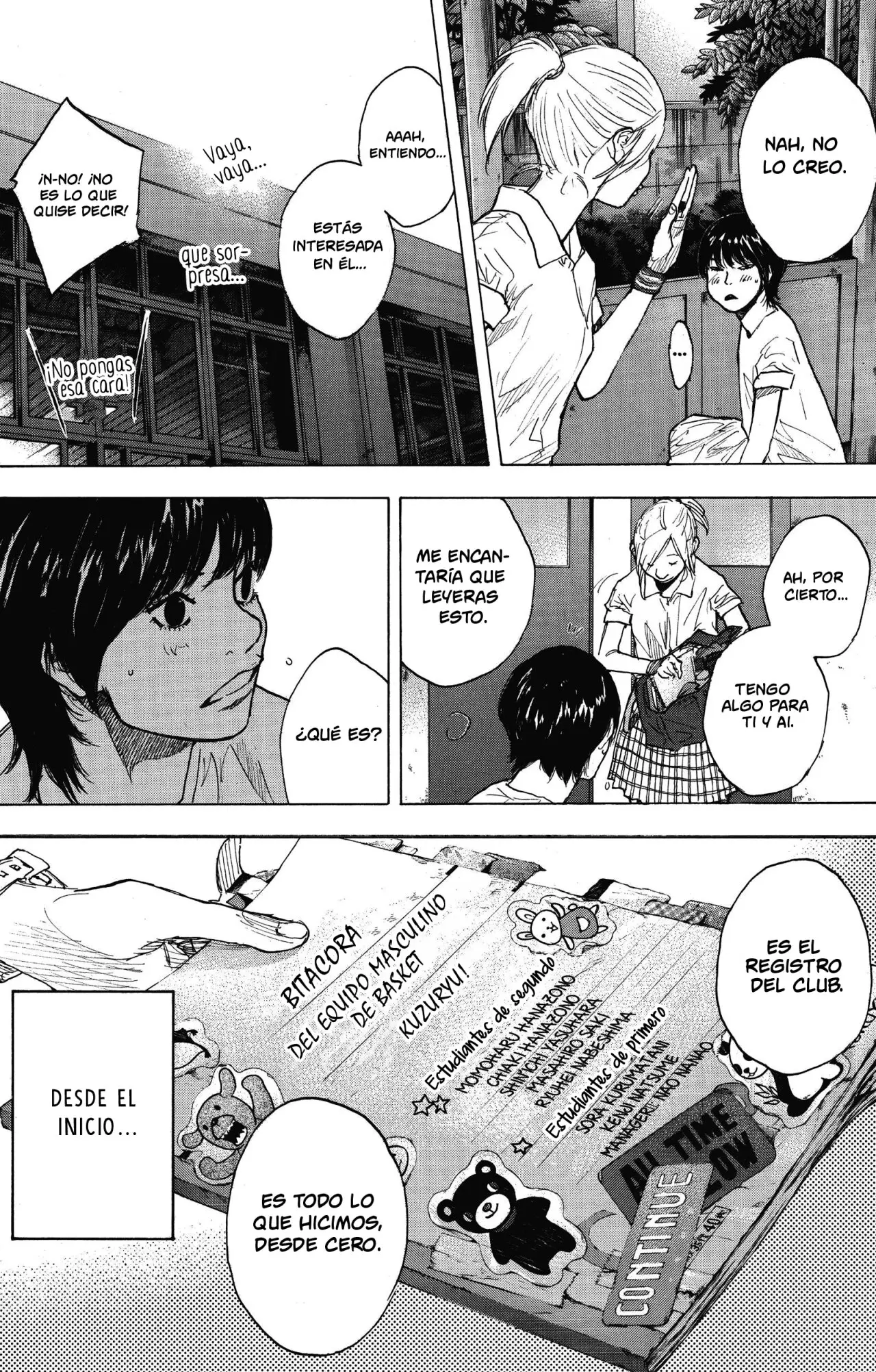 Ahiru no Sora capítulo 251, página 78