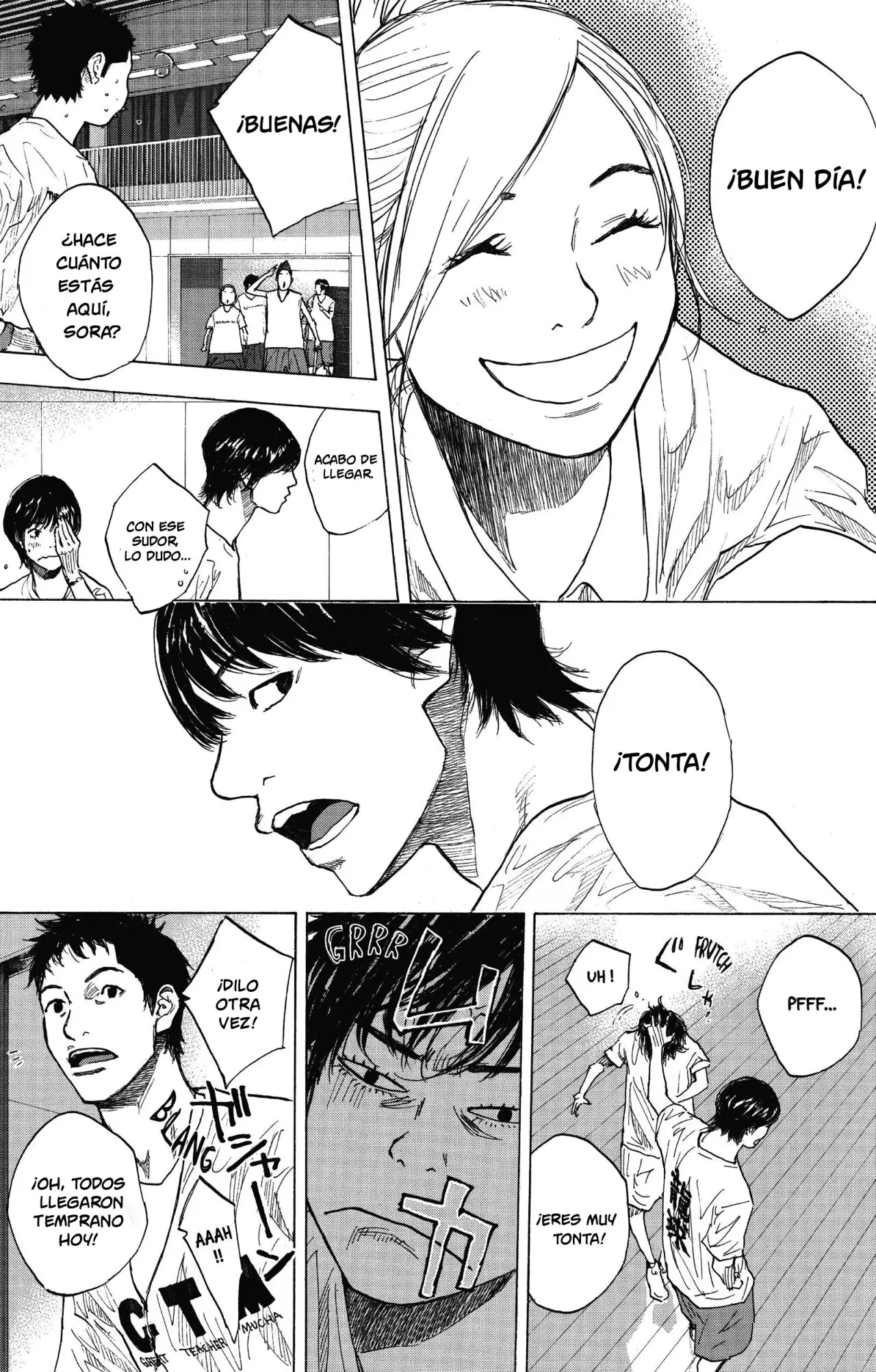 Ahiru no Sora capítulo 251, página 86