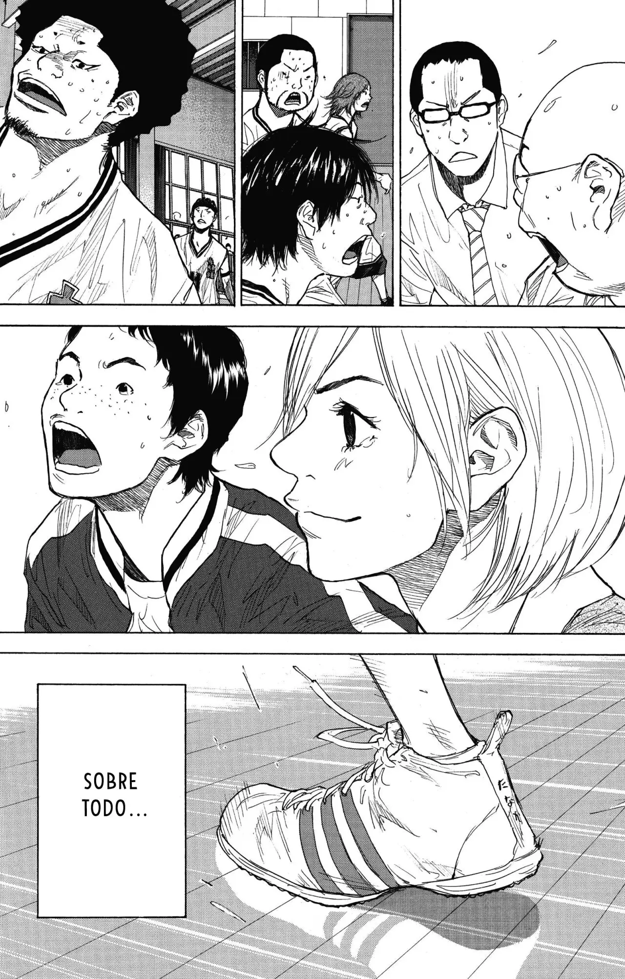 Ahiru no Sora capítulo 251, página 94