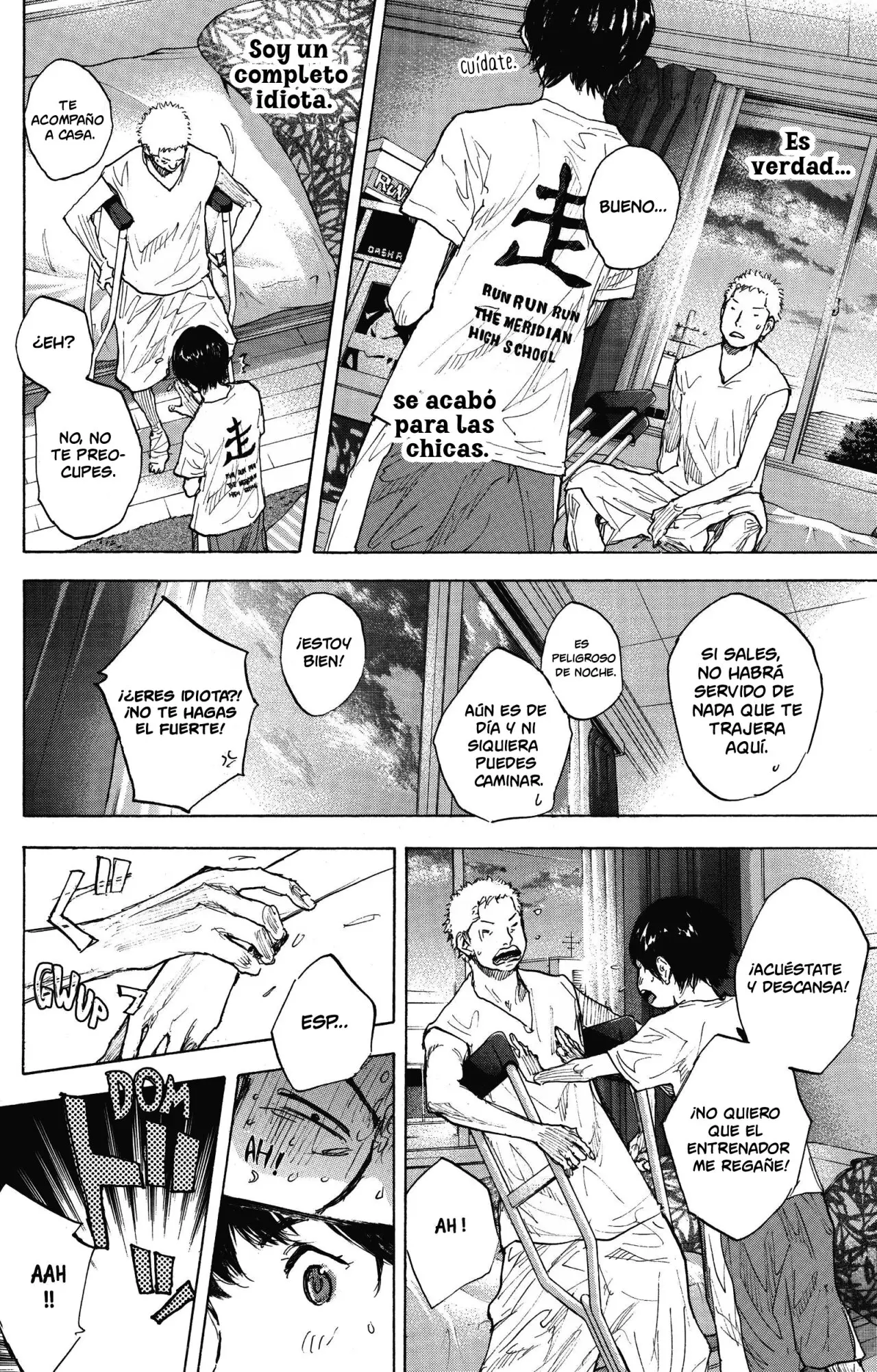 Ahiru no Sora capítulo 252.5, página 8