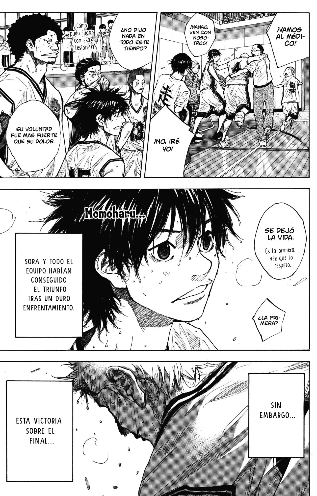 Ahiru no Sora capítulo 252, página 21