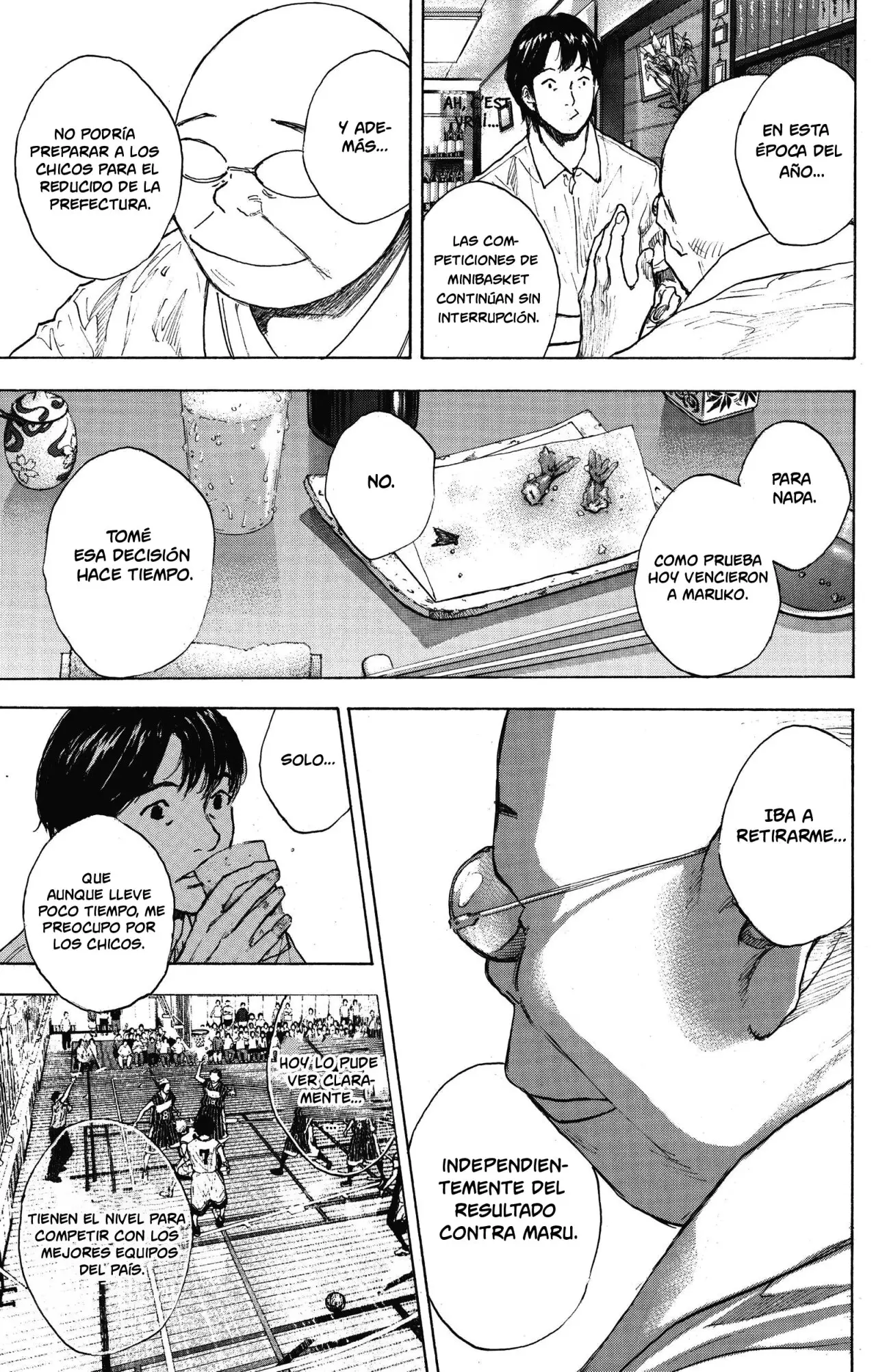 Ahiru no Sora capítulo 253, página 8