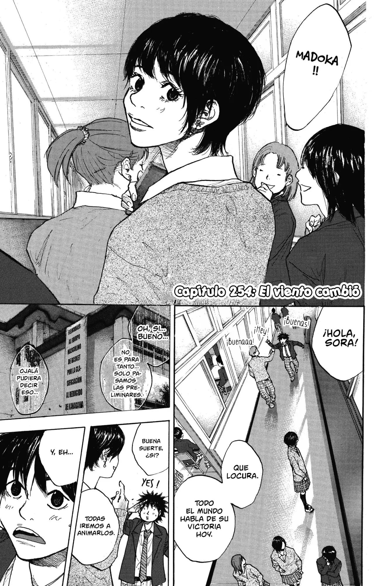 Ahiru no Sora capítulo 254, página 8