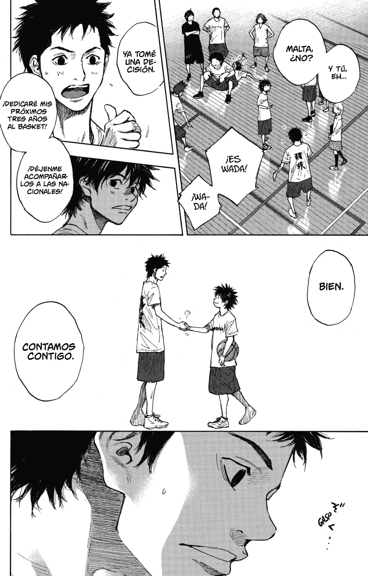 Ahiru no Sora capítulo 254, página 17