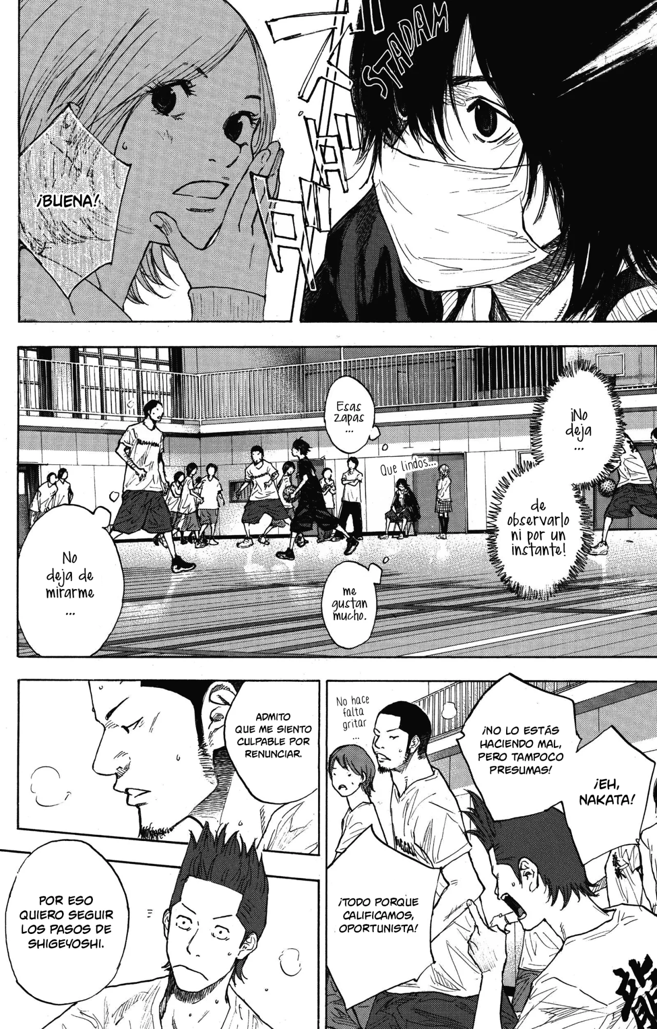 Ahiru no Sora capítulo 255, página 5