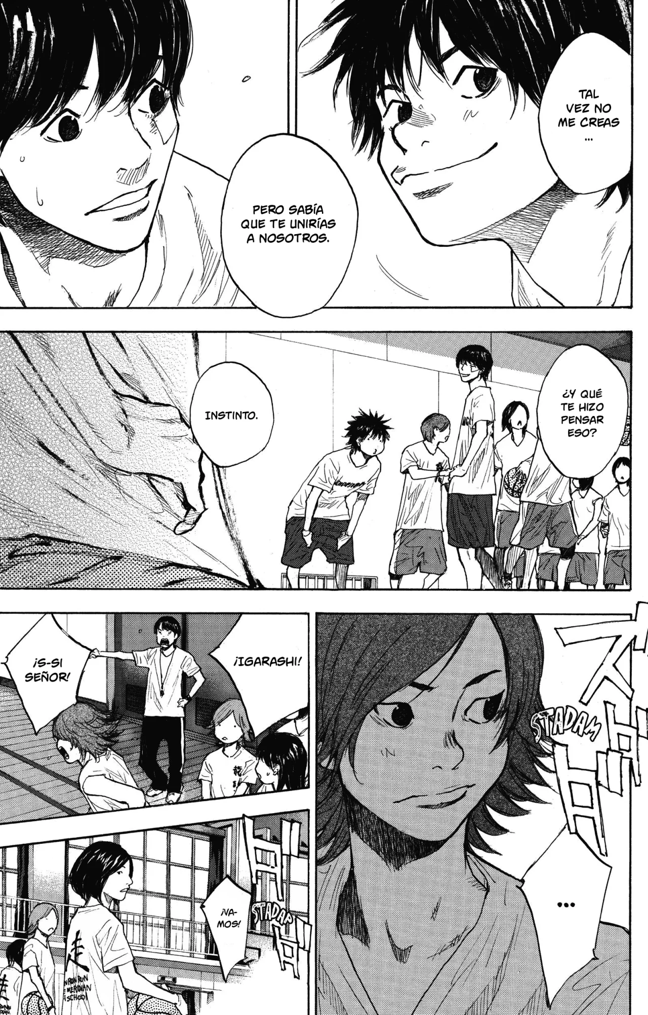 Ahiru no Sora capítulo 255, página 10