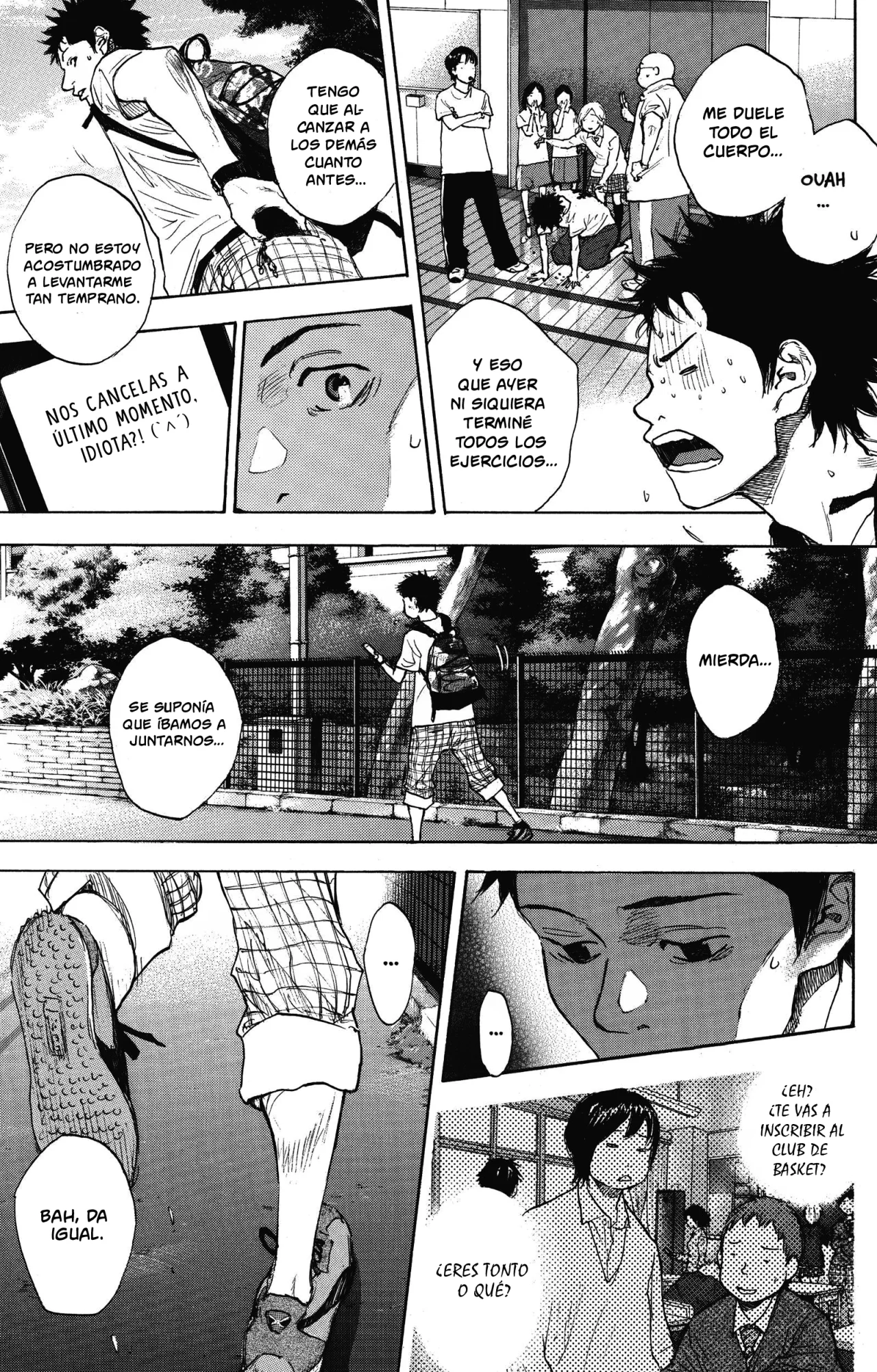 Ahiru no Sora capítulo 256, página 4