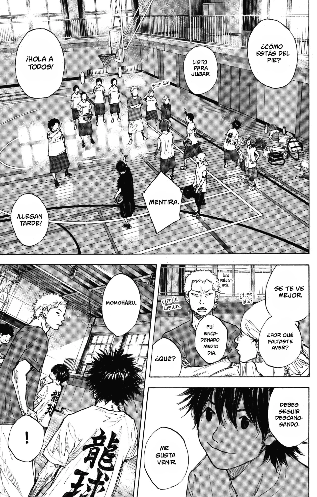 Ahiru no Sora capítulo 256, página 16