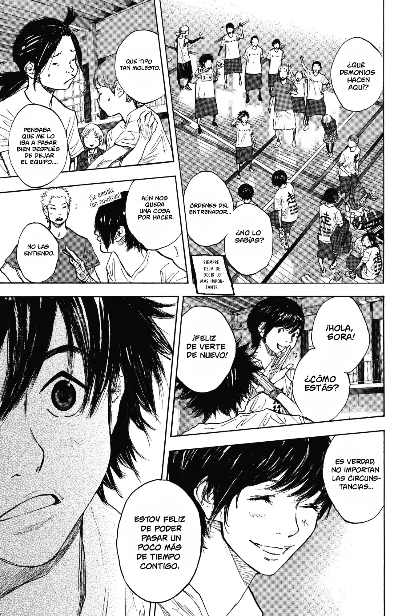 Ahiru no Sora capítulo 256, página 20
