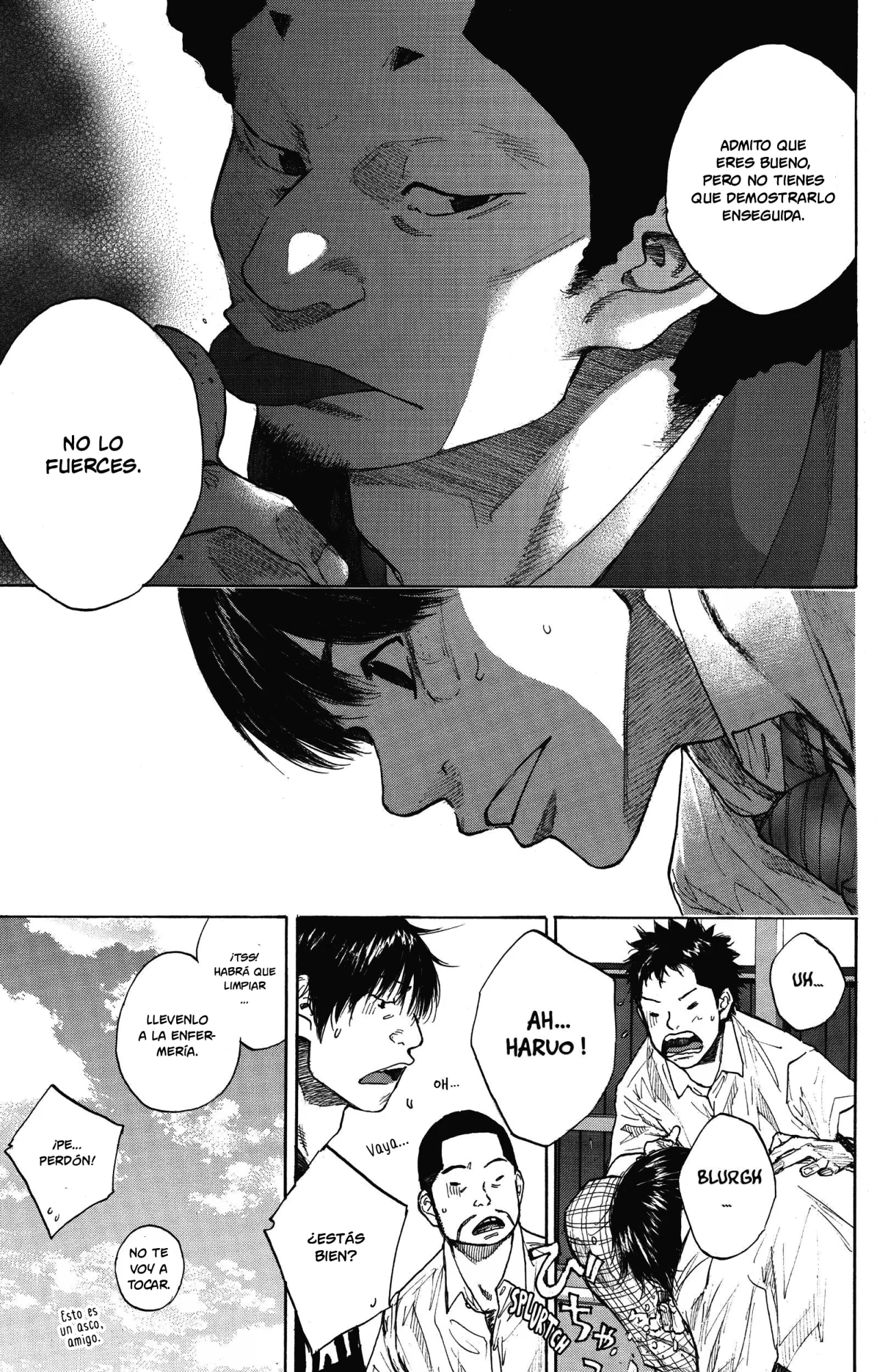 Ahiru no Sora capítulo 259, página 14