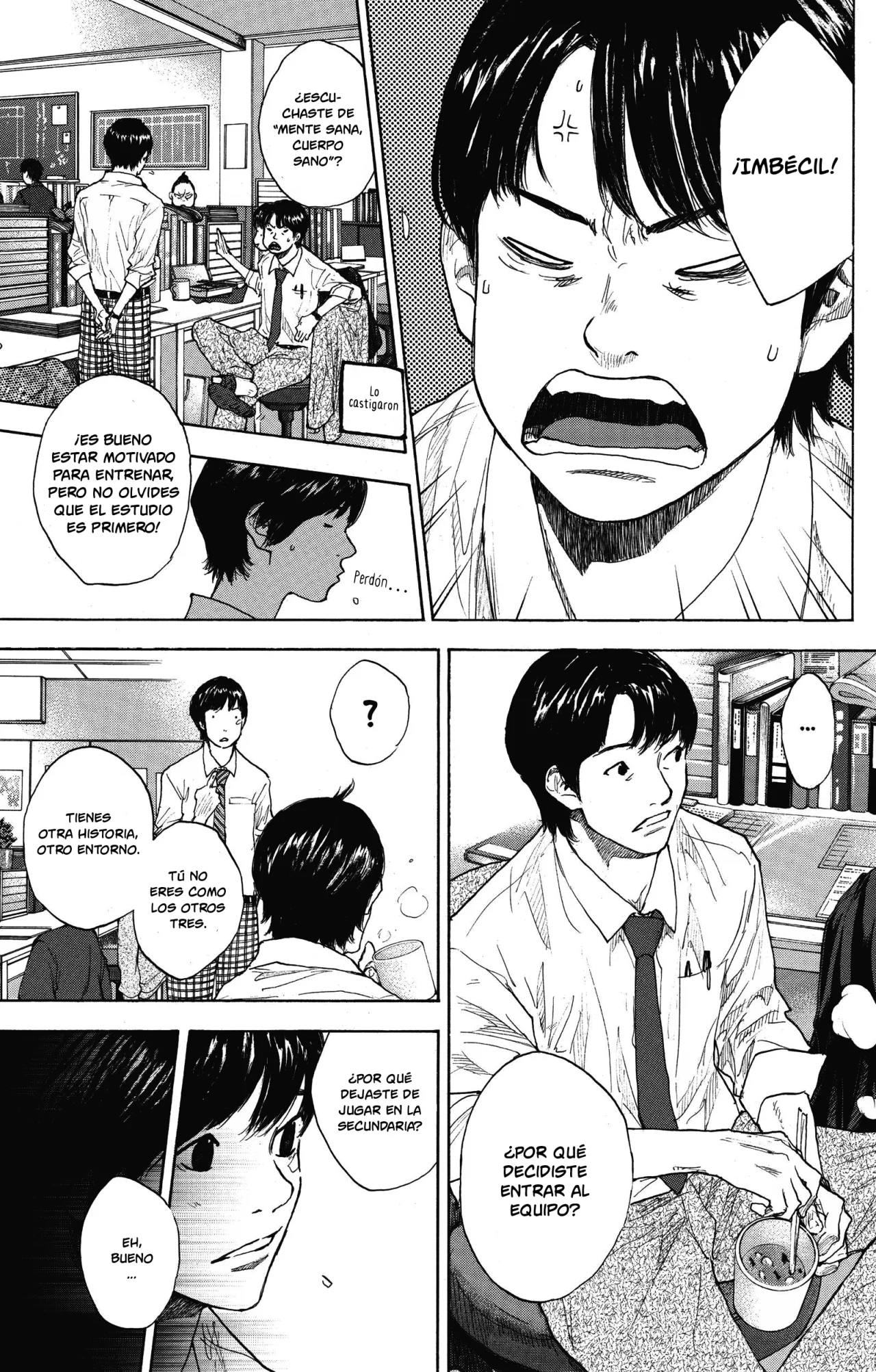 Ahiru no Sora capítulo 259, página 34