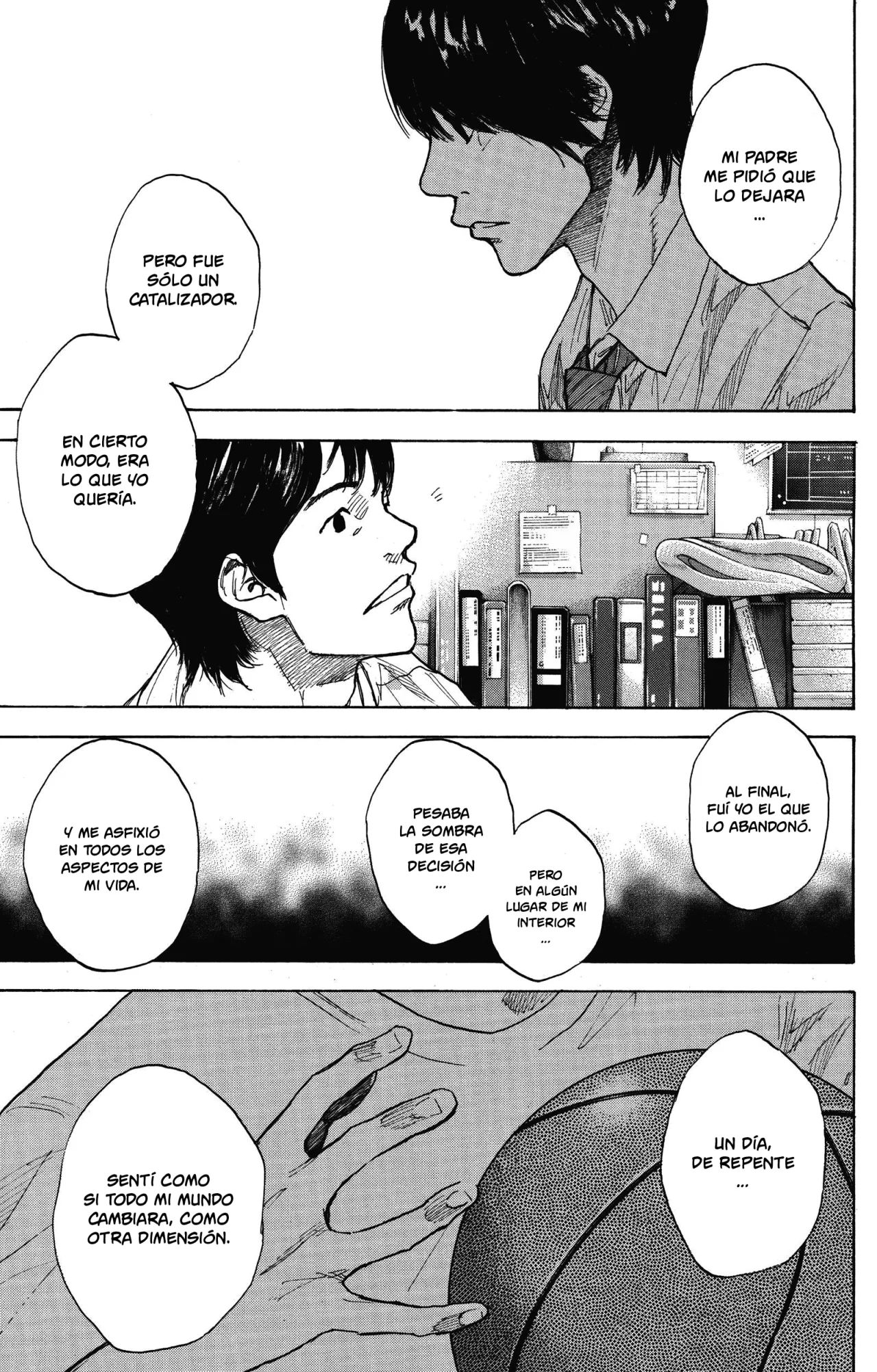 Ahiru no Sora capítulo 259, página 36