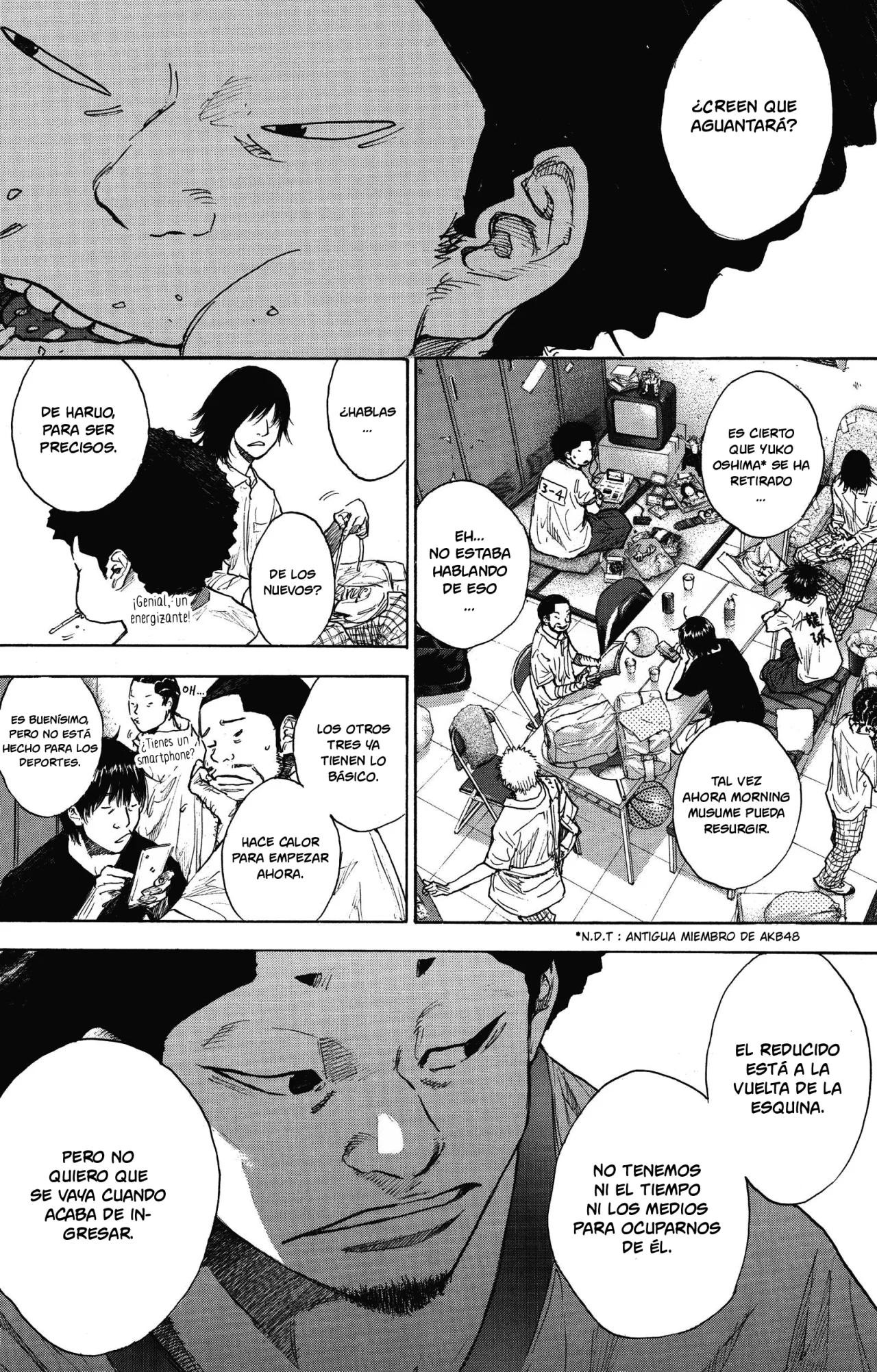 Ahiru no Sora capítulo 259, página 45