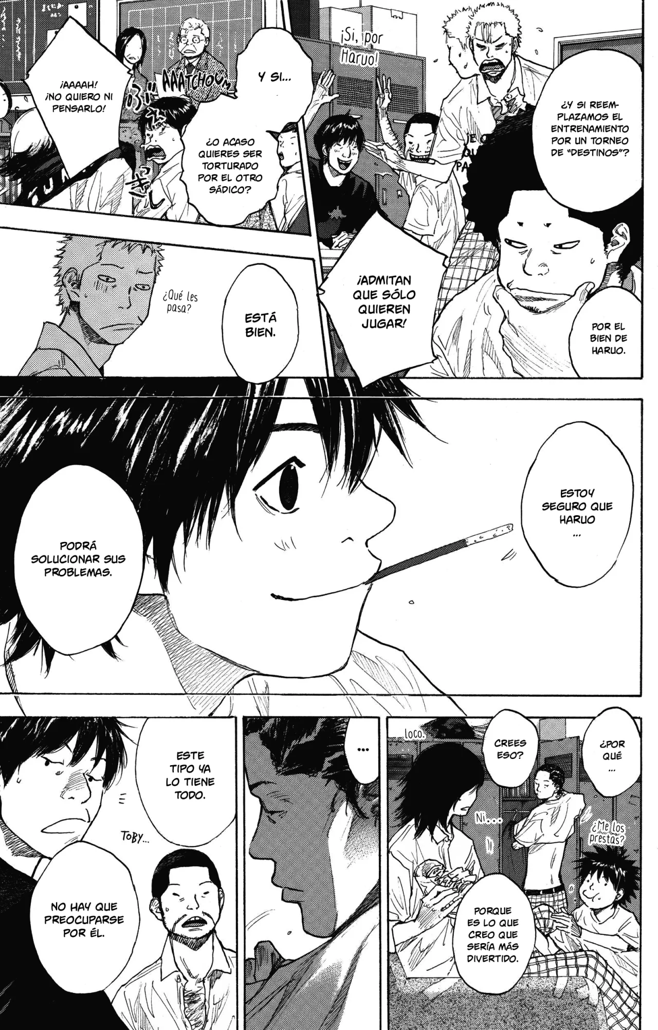 Ahiru no Sora capítulo 259, página 46