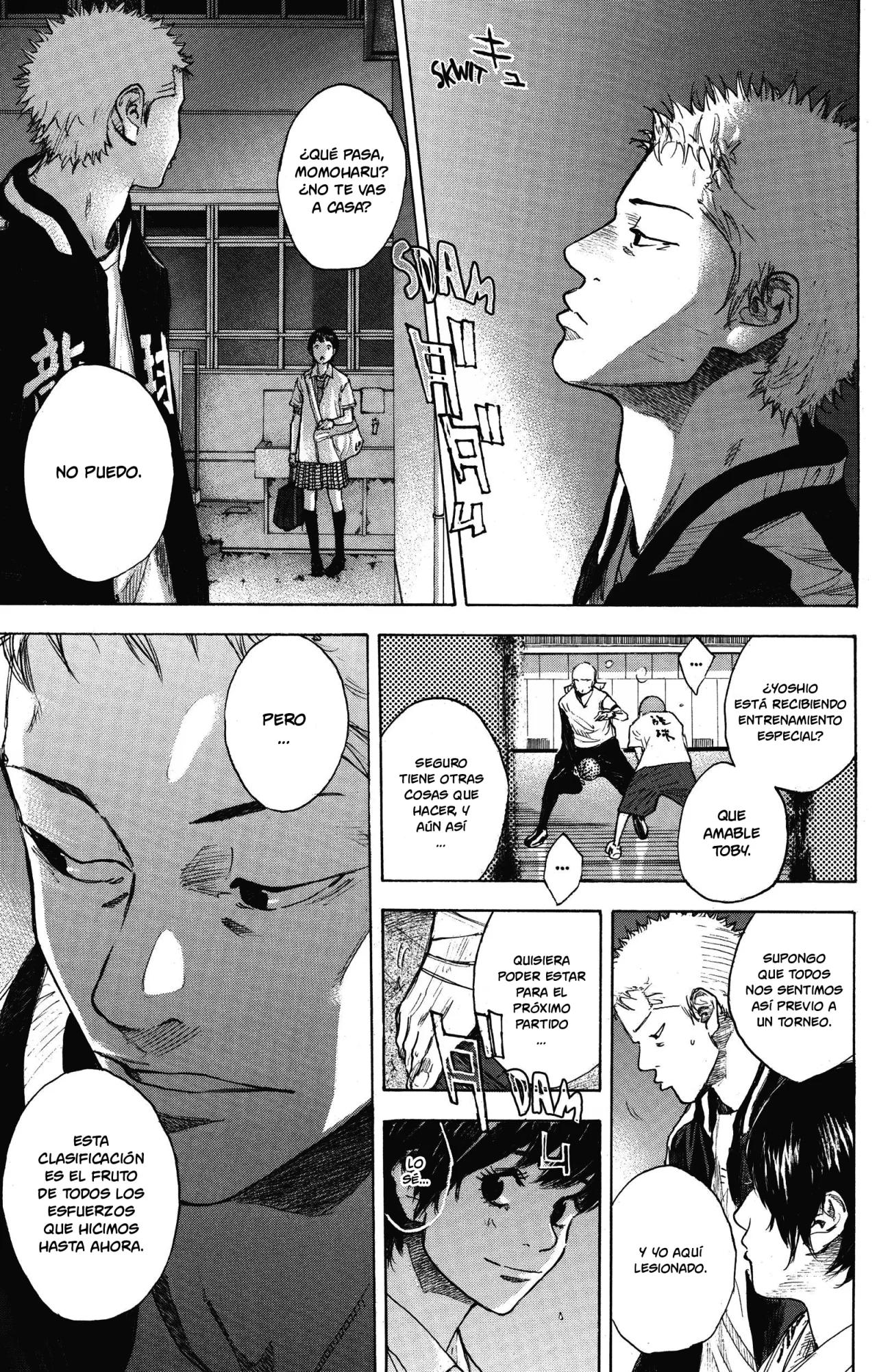 Ahiru no Sora capítulo 259, página 54