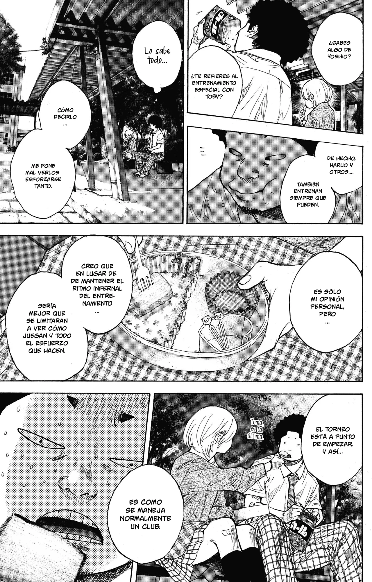 Ahiru no Sora capítulo 261, página 4