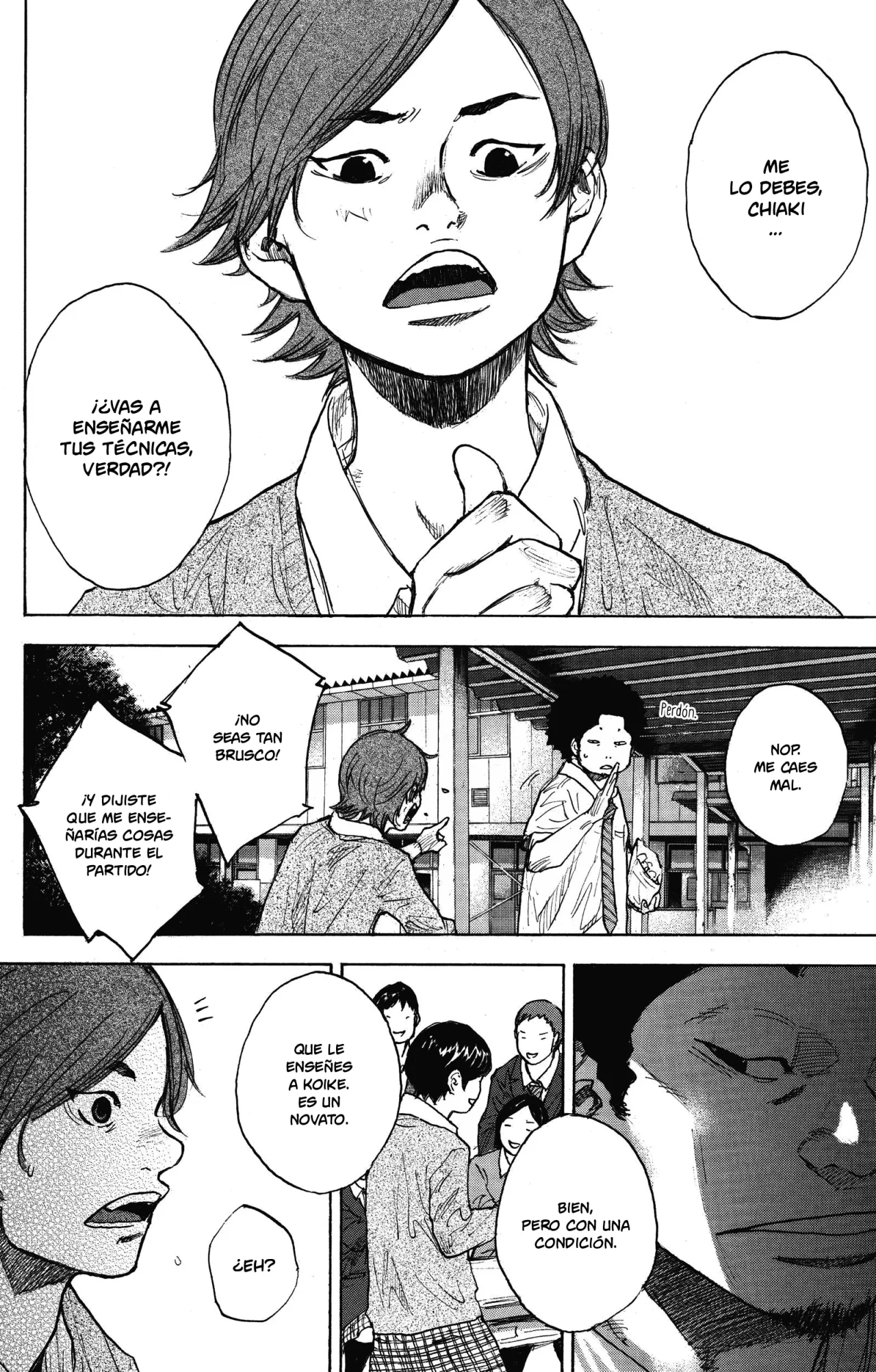 Ahiru no Sora capítulo 261, página 9