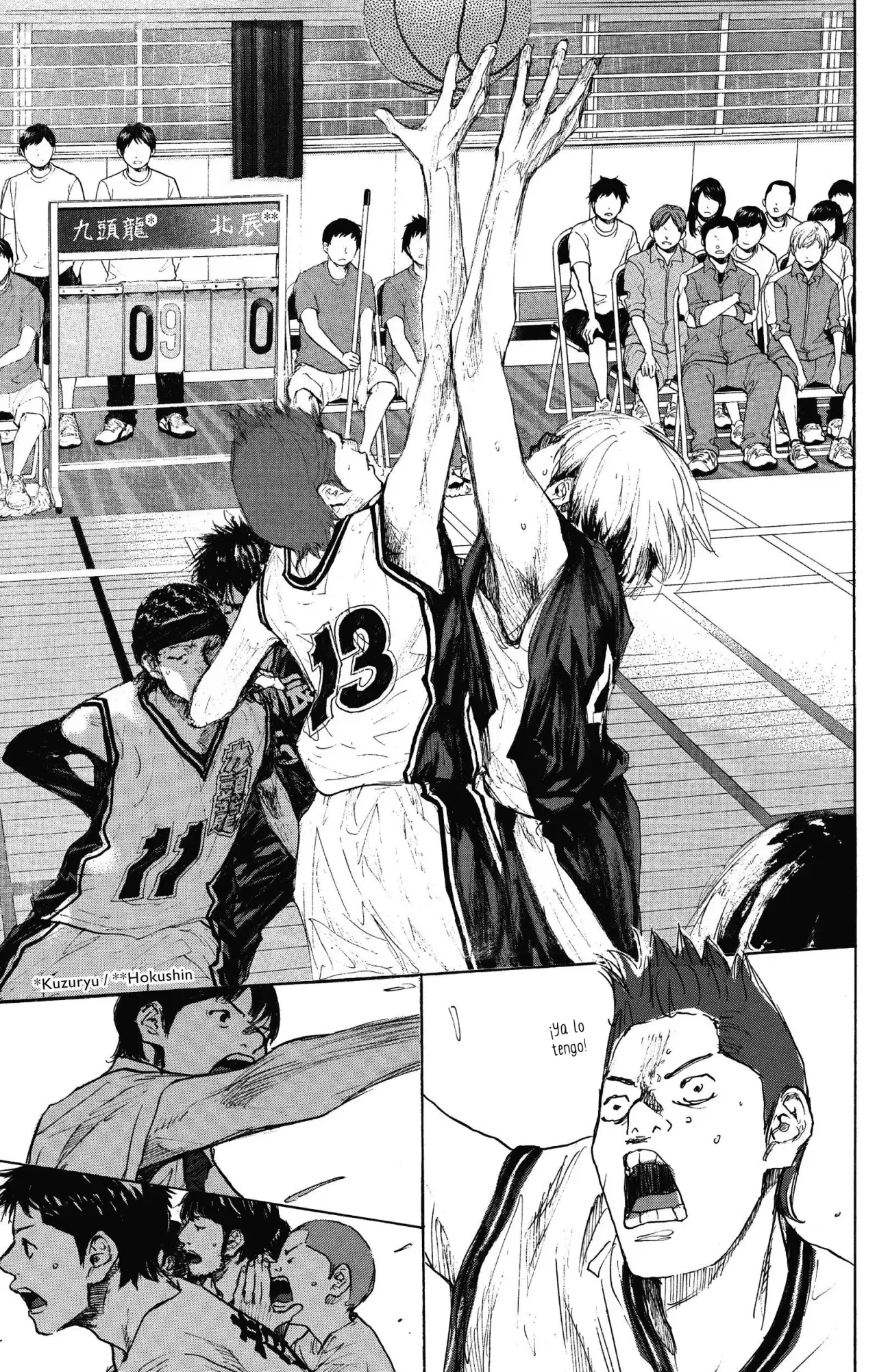 Ahiru no Sora capítulo 263.5, página 32