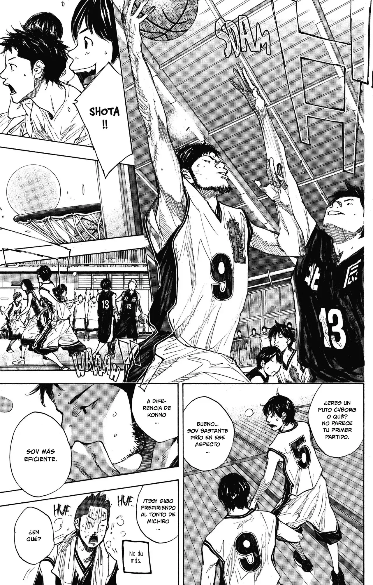 Ahiru no Sora capítulo 263.6, página 26