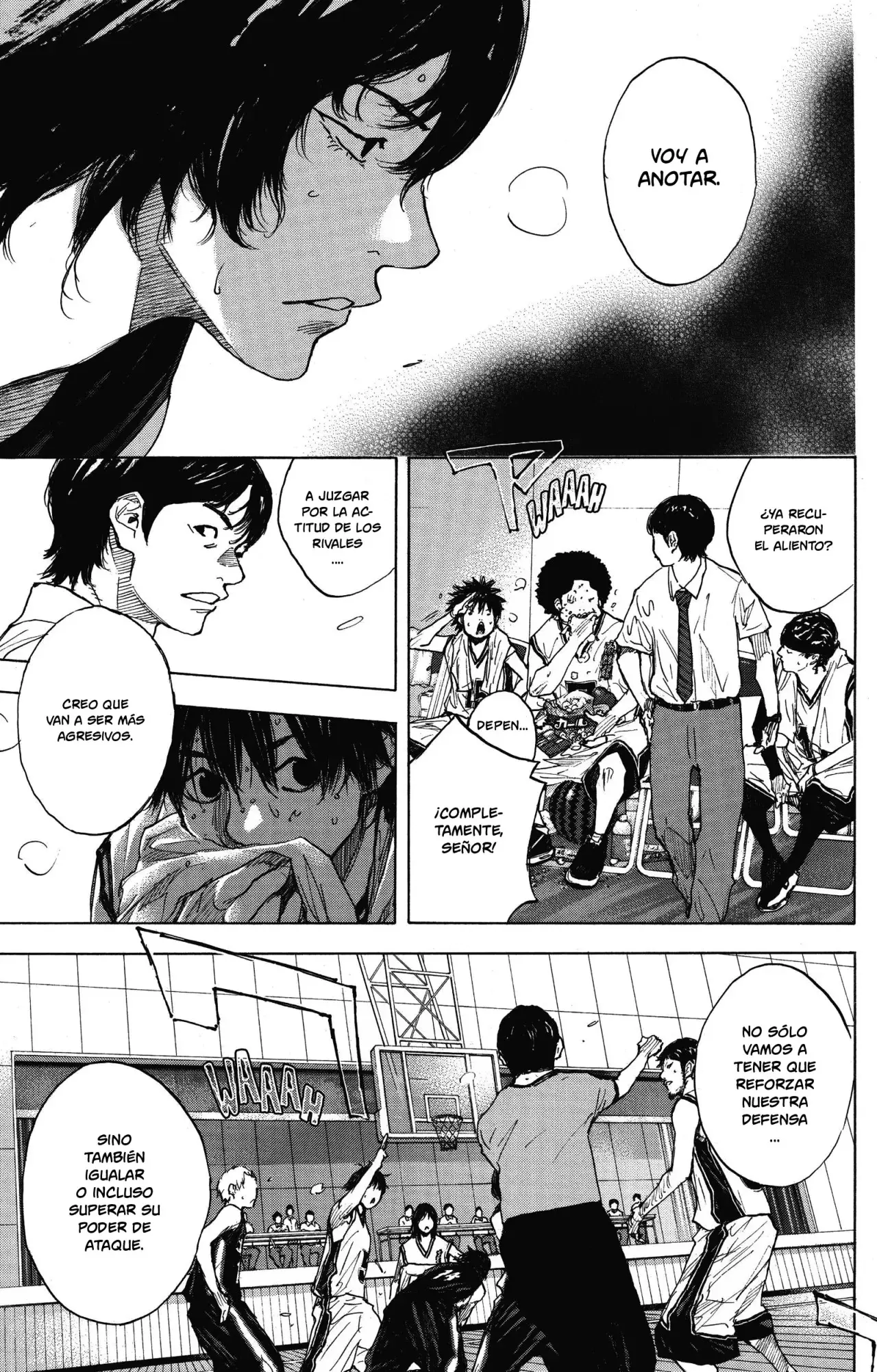 Ahiru no Sora capítulo 263.6, página 28