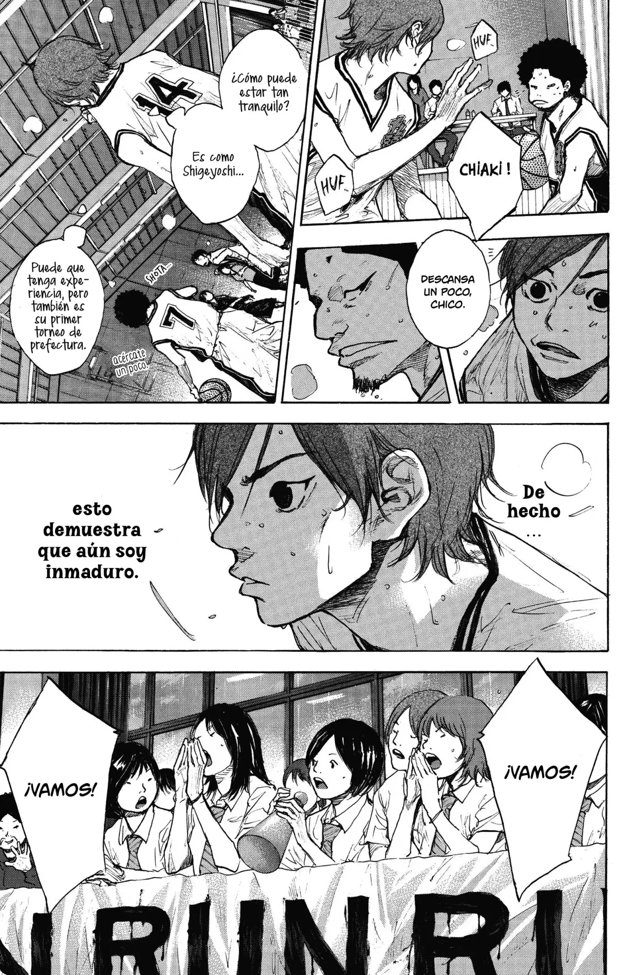 Ahiru no Sora capítulo 263.6, página 32