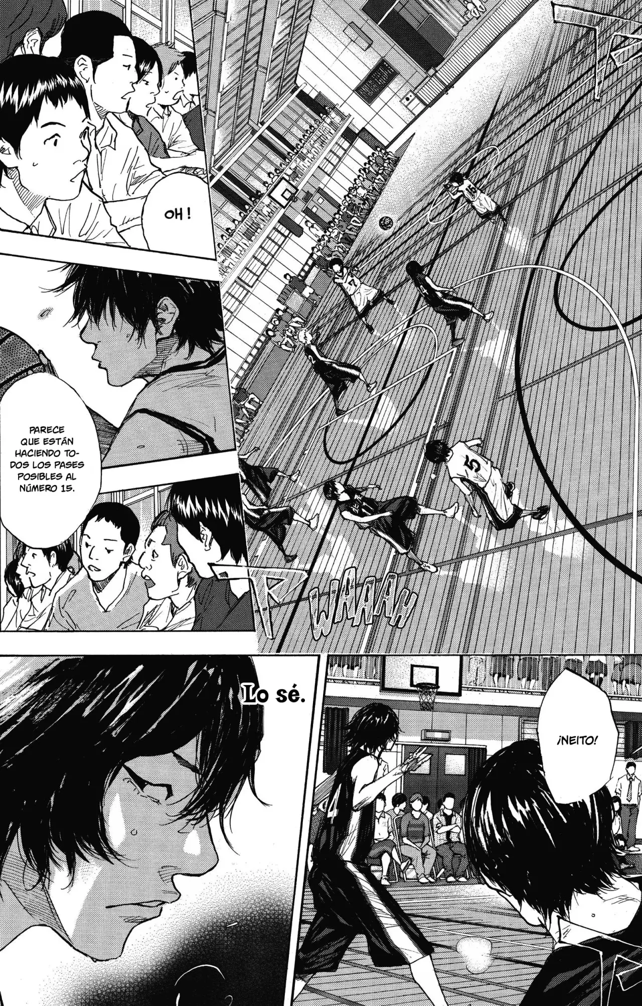 Ahiru no Sora capítulo 263.6, página 33
