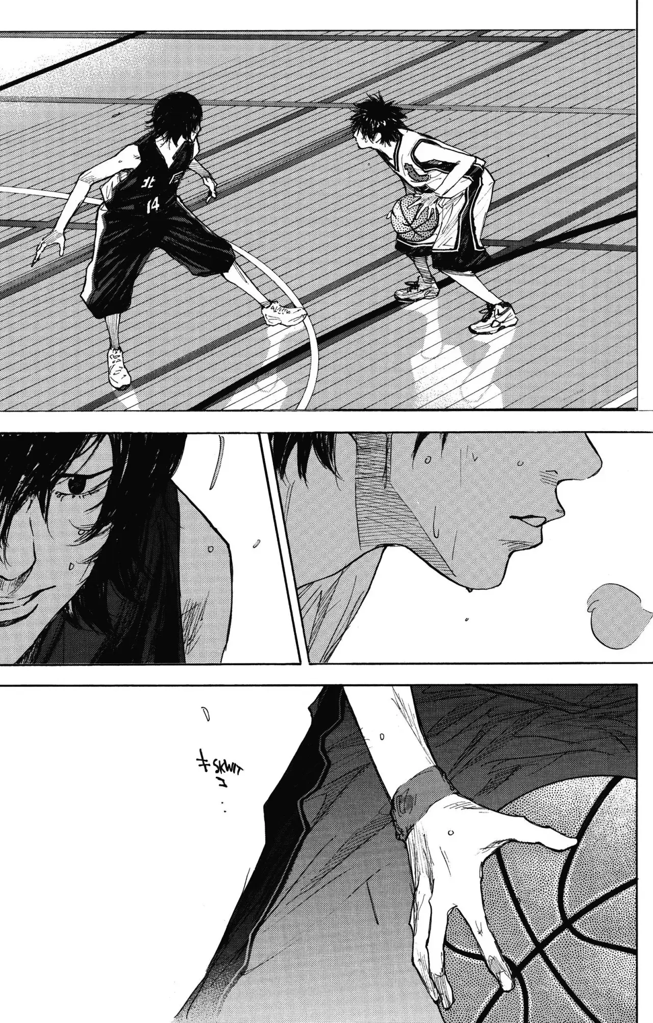 Ahiru no Sora capítulo 263.6, página 34