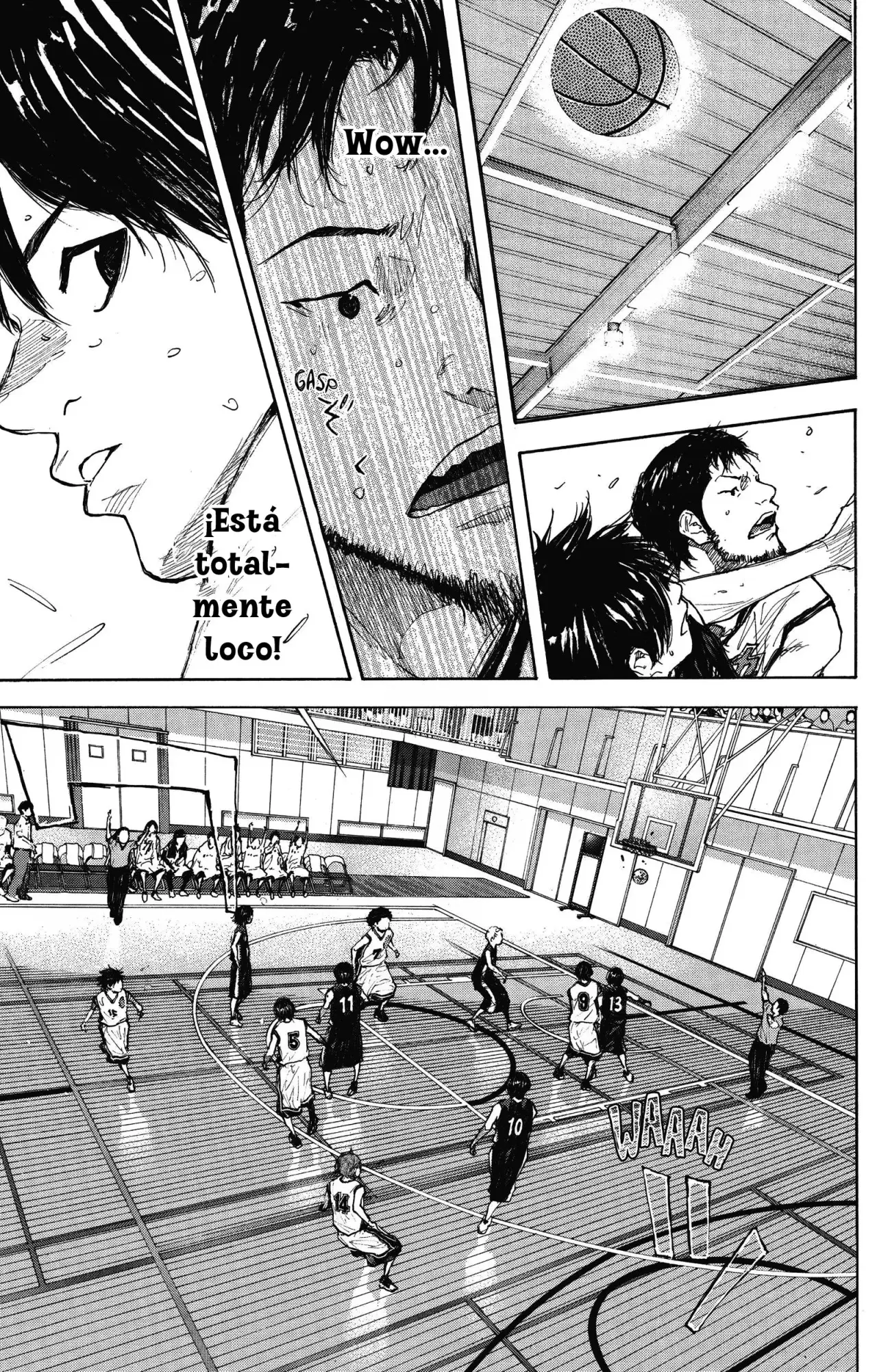 Ahiru no Sora capítulo 263.6, página 36