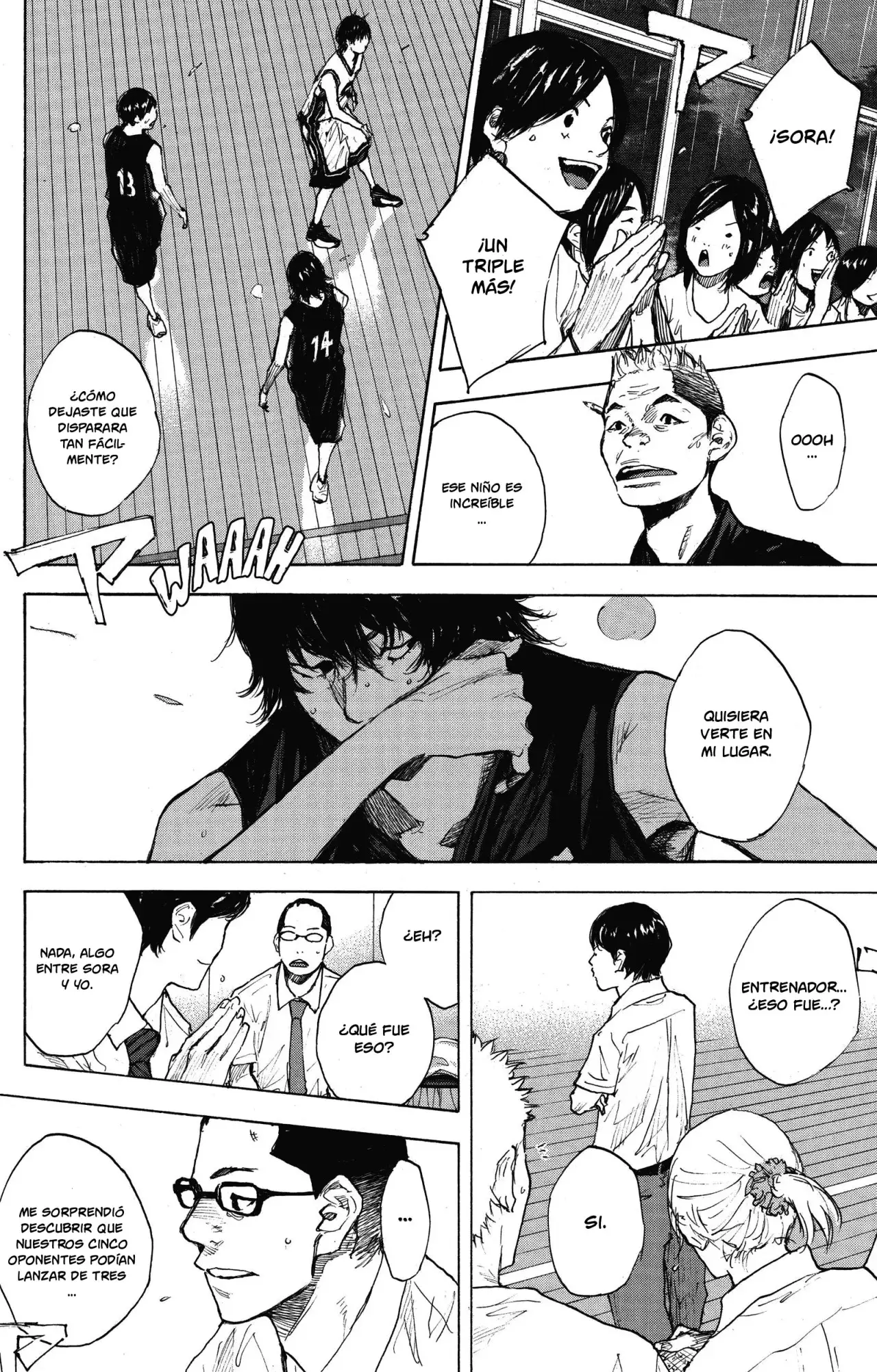 Ahiru no Sora capítulo 263.6, página 37