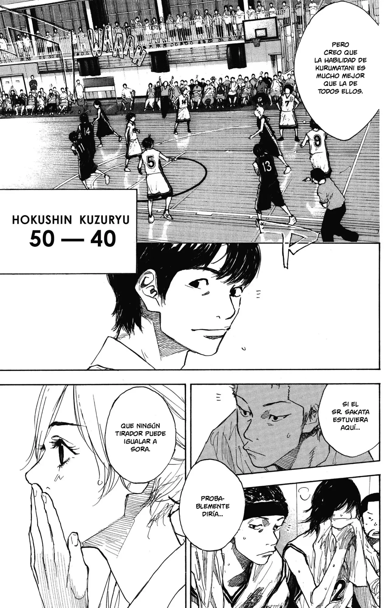 Ahiru no Sora capítulo 263.6, página 38