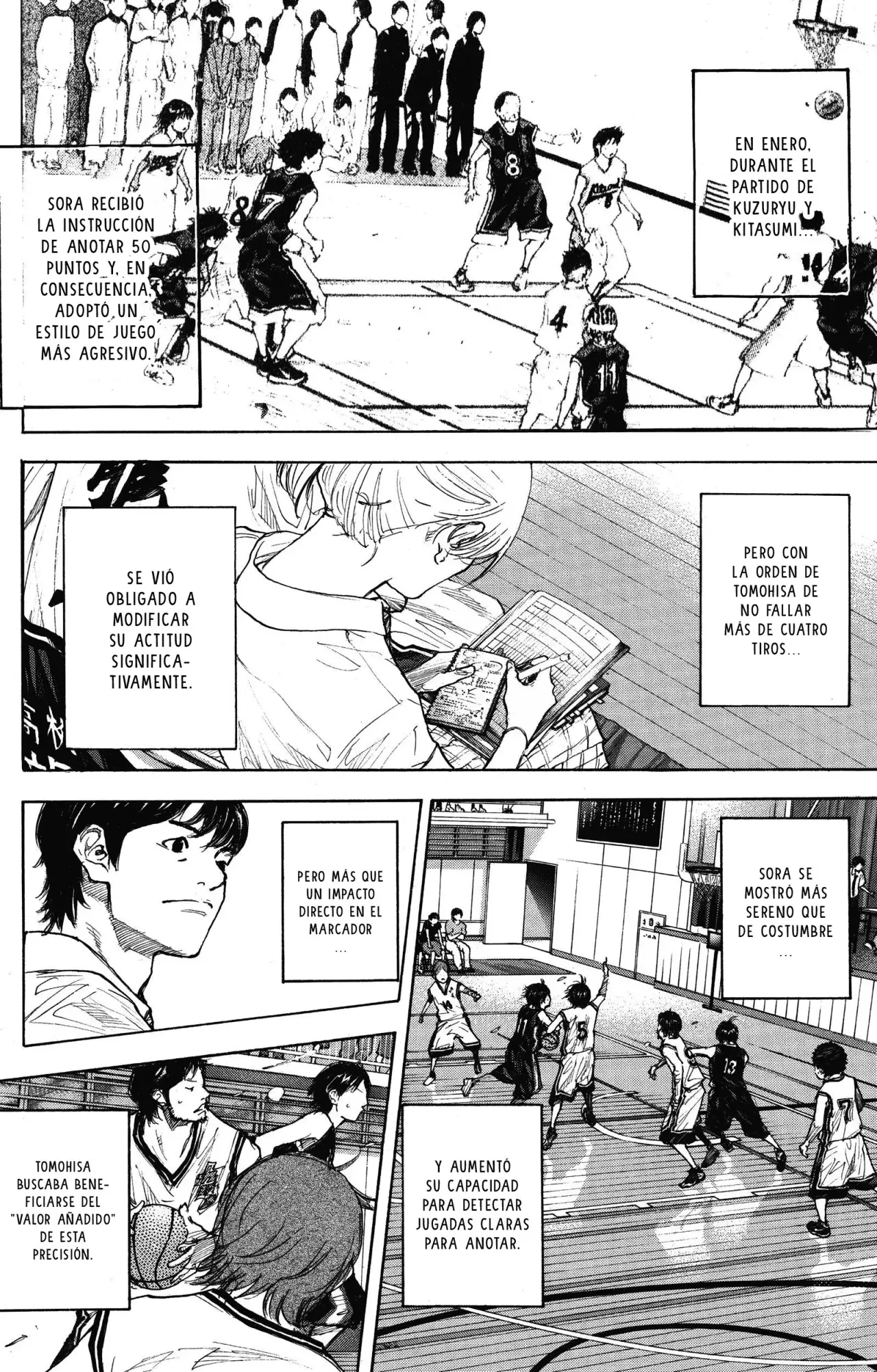 Ahiru no Sora capítulo 263.6, página 43