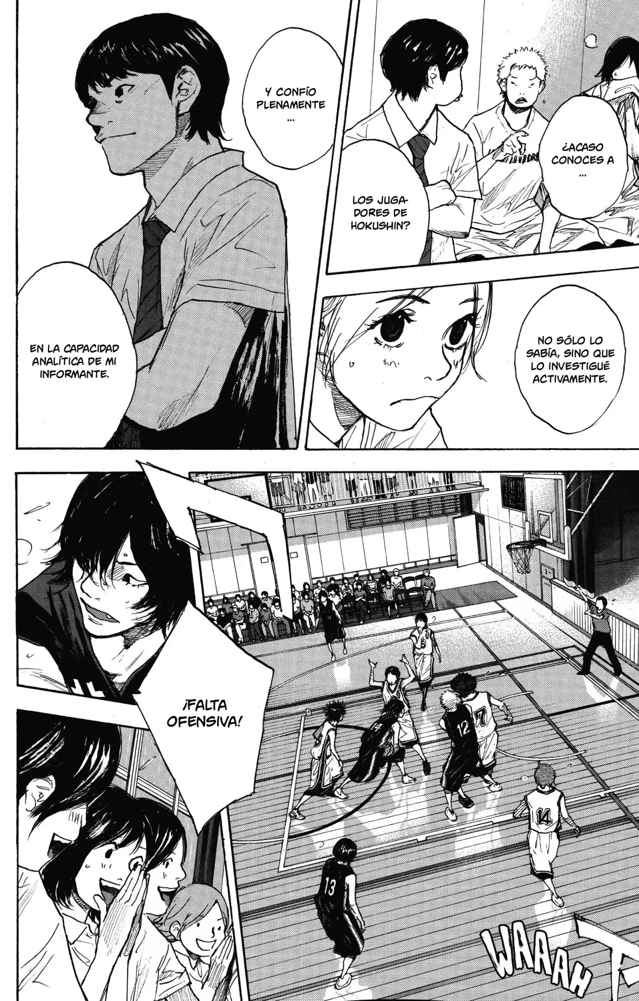 Ahiru no Sora capítulo 263.6, página 49