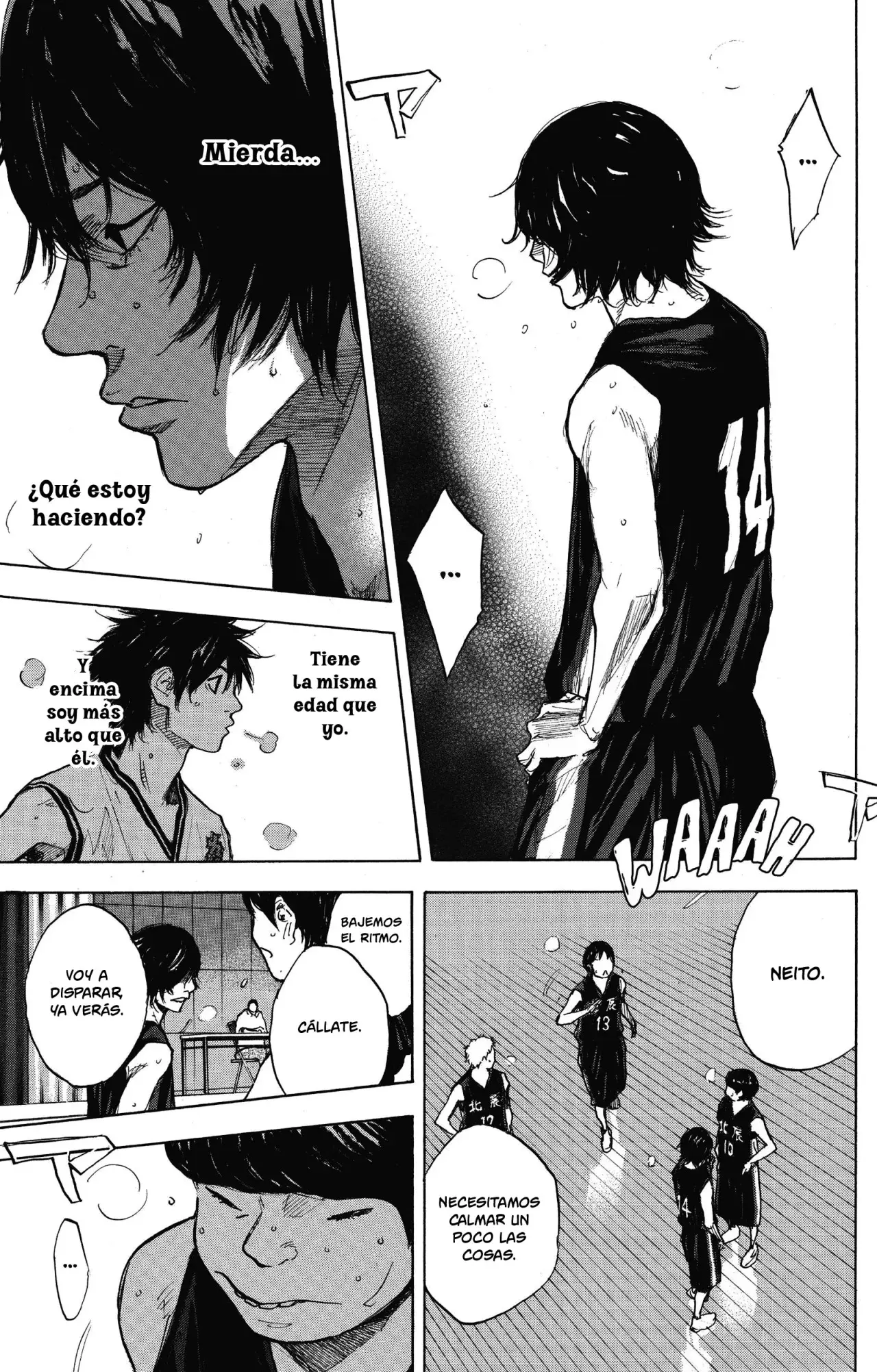 Ahiru no Sora capítulo 263.6, página 50