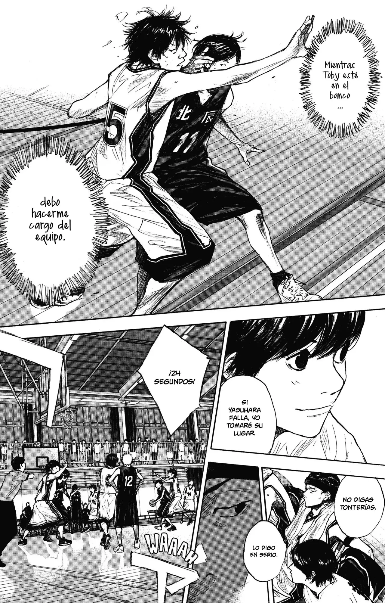 Ahiru no Sora capítulo 263.6, página 53